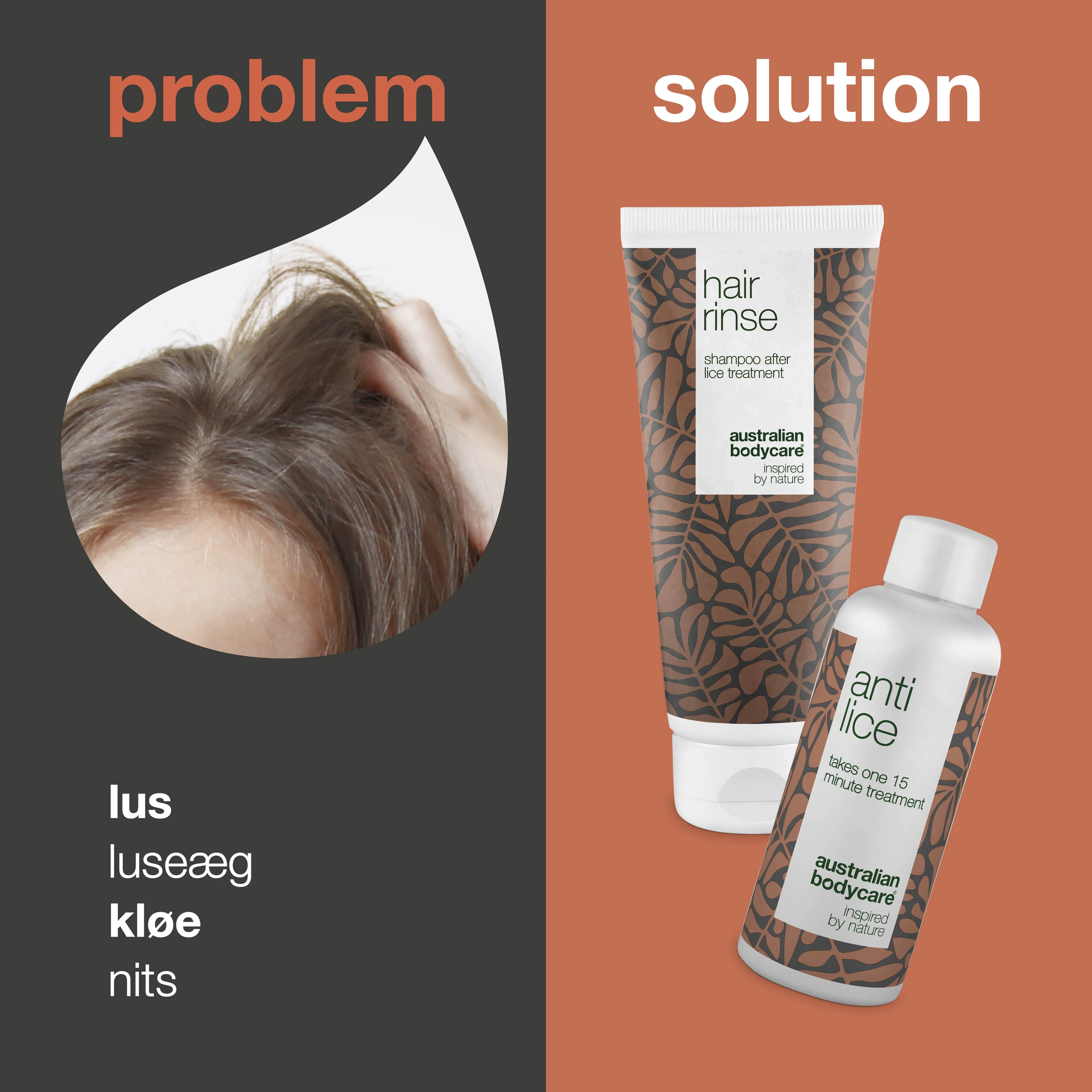 2 luseprodukter til behandling af lus  — Lusekur og forebyggende luseshampoo til problemer med lus - Image 2
