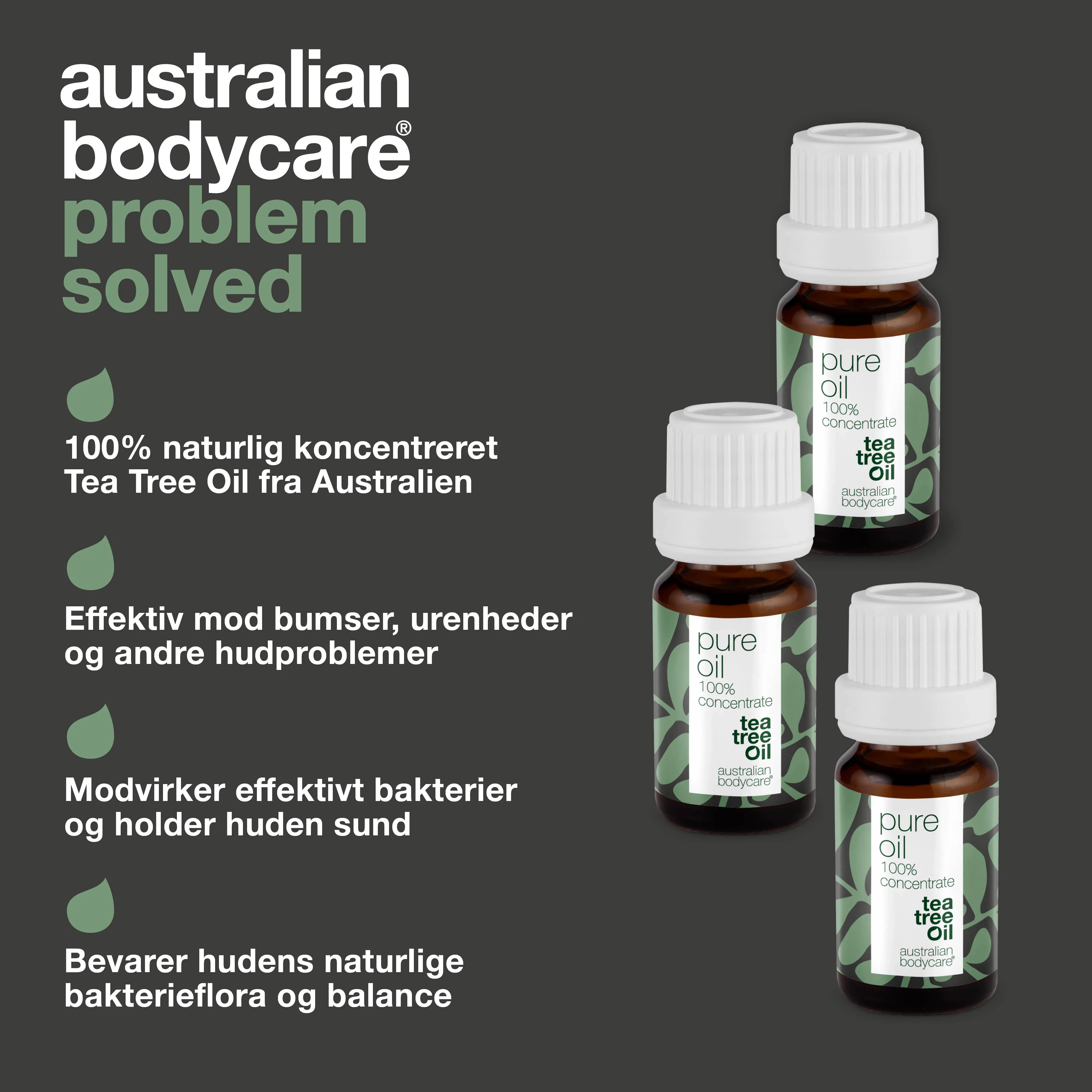3 stk. XL 30 ml Tea Tree Oil til hudproblemer — 3-pak med 100% koncentreret og ufortyndet Tea Tree Oil fra Australien - Image 3