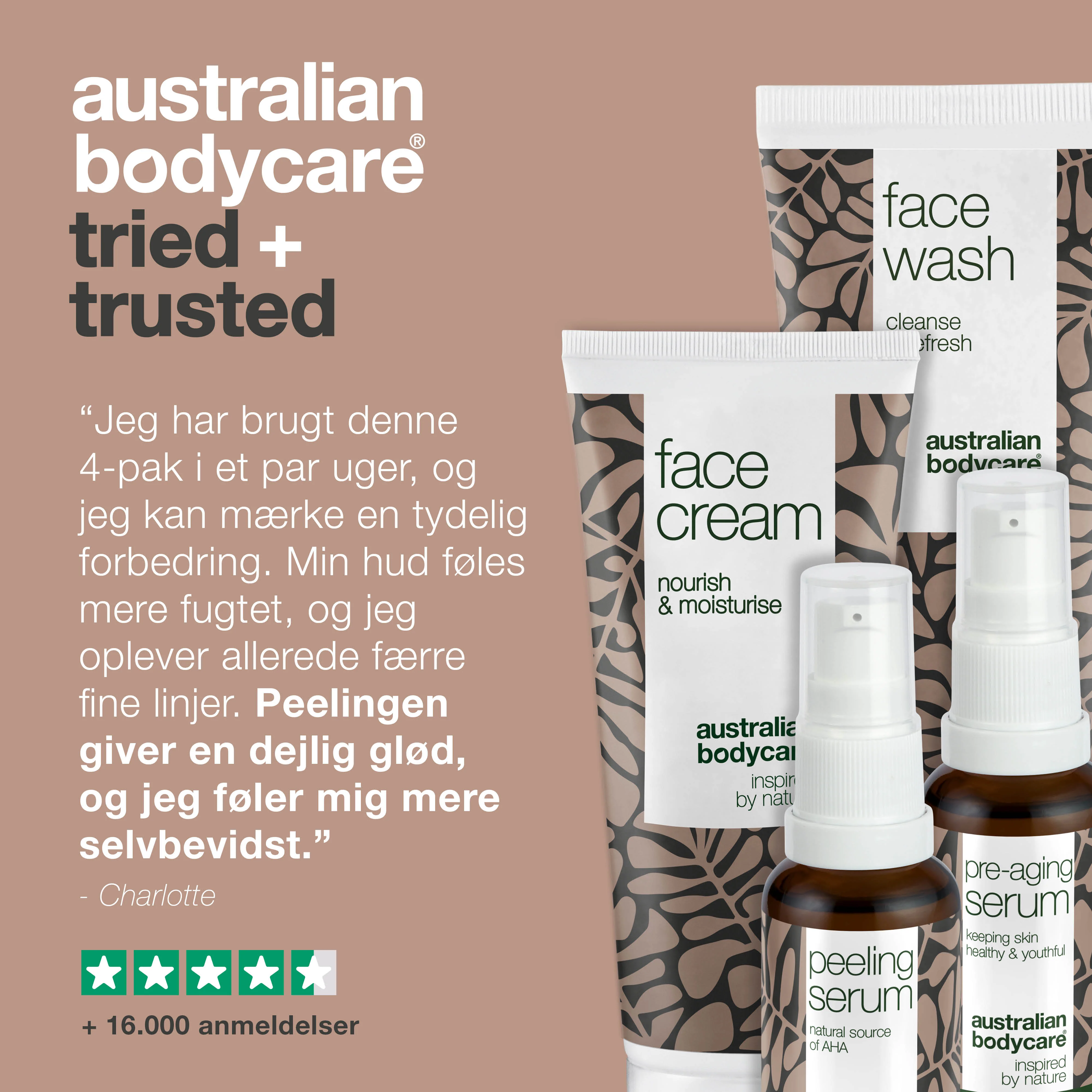 4-pak til forebyggelse af rynker — Anti-age produkter til yngre hud forebygger alderstegn - Image 5