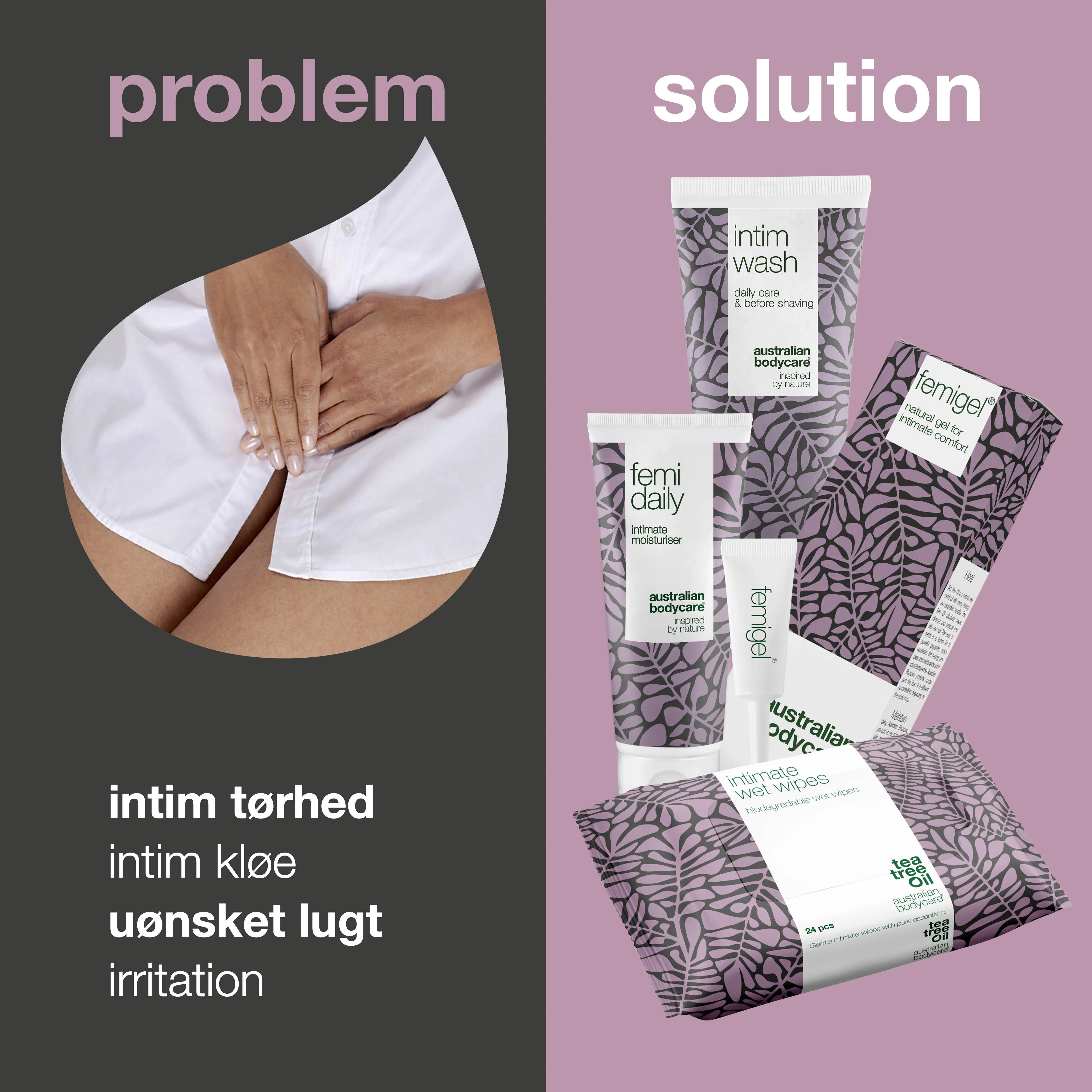 4 produkter mod intimt ubehag — Reducerer og forebygger kløe, tørhed, svie og lugt - Image 2