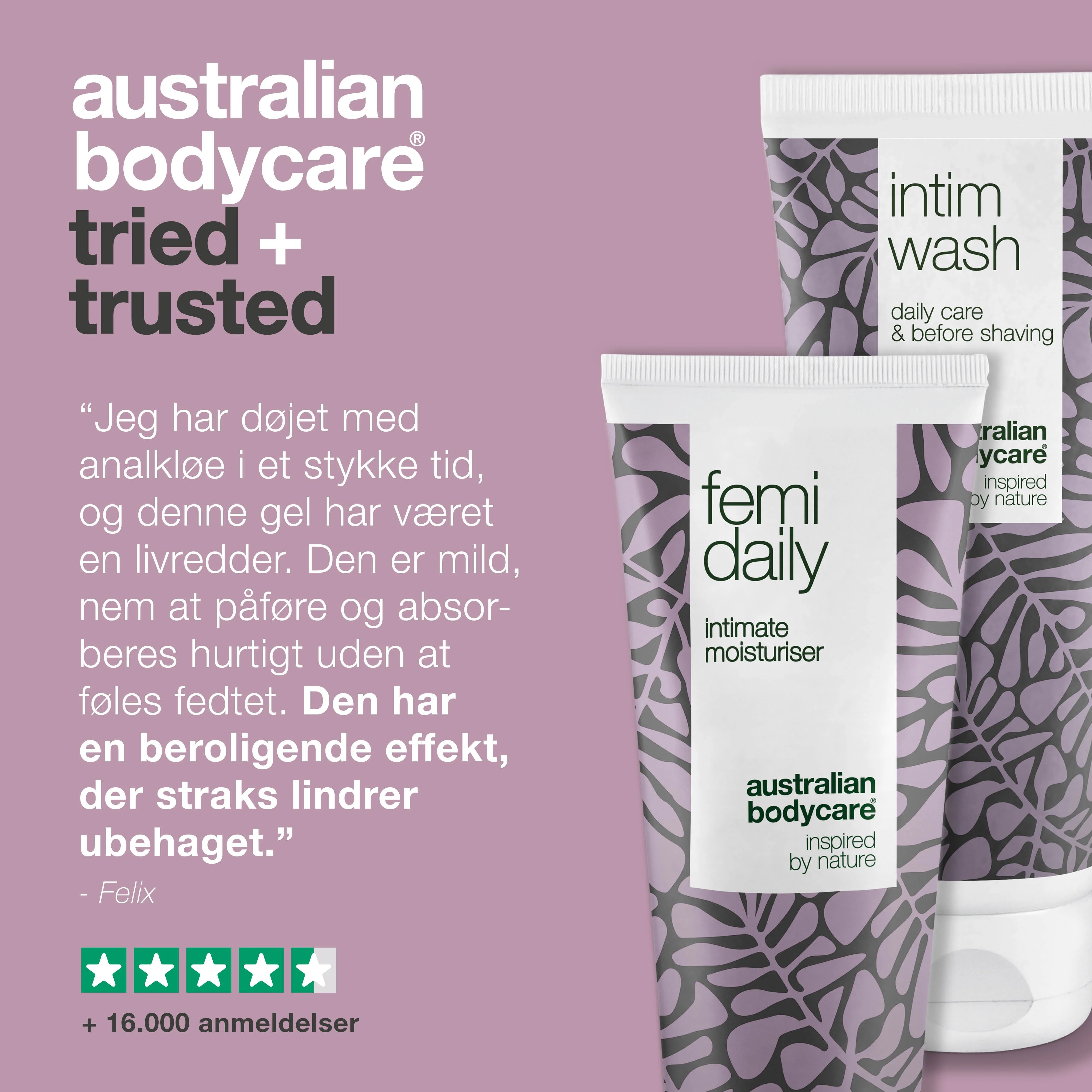 Creme & Vask til pleje ved Analkløe — 2 produkter til pleje af kløe ved endetarmen - Image 5