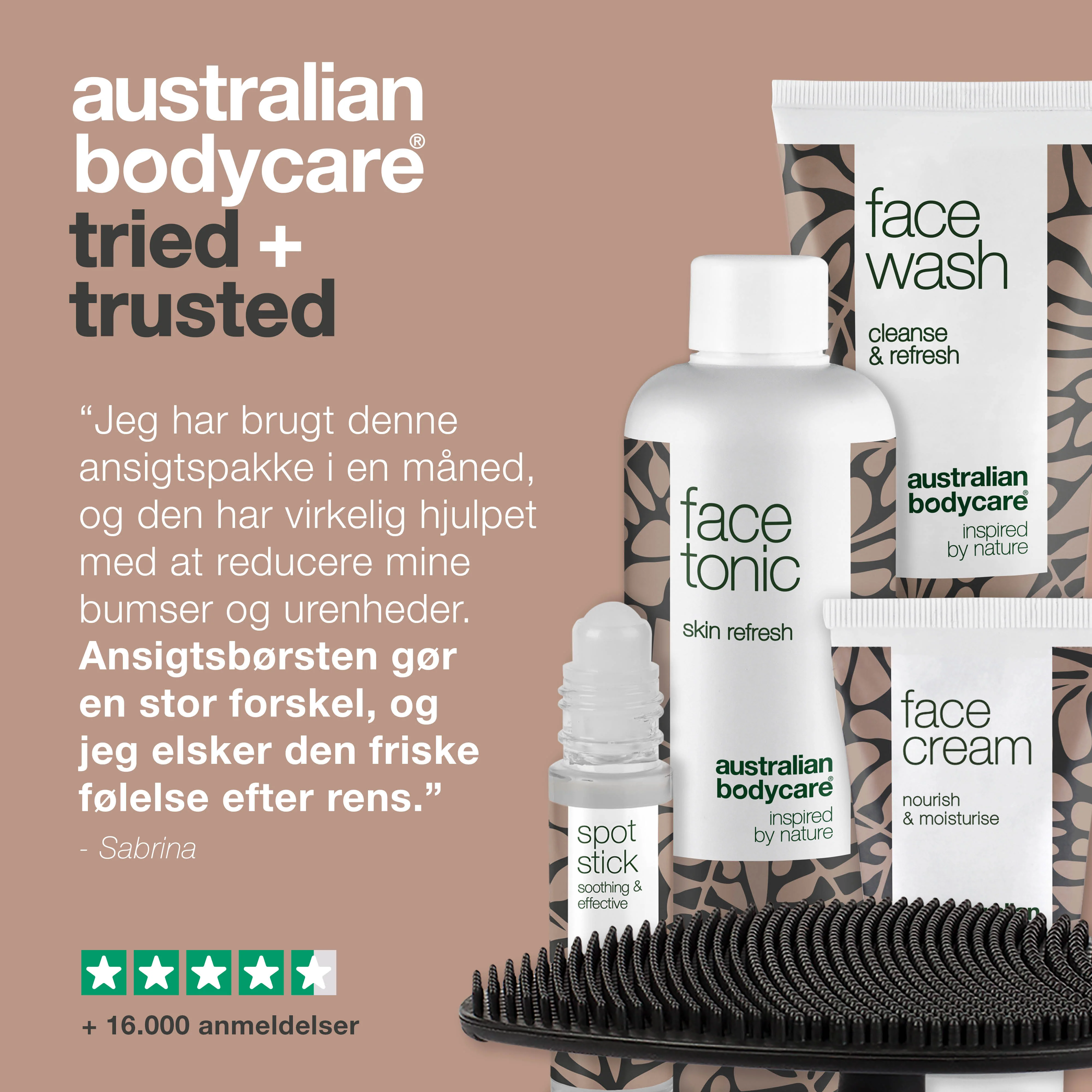 Ansigtspakke med face scrubber — 5-pak til daglig rens af uren hud med bumser - Image 5