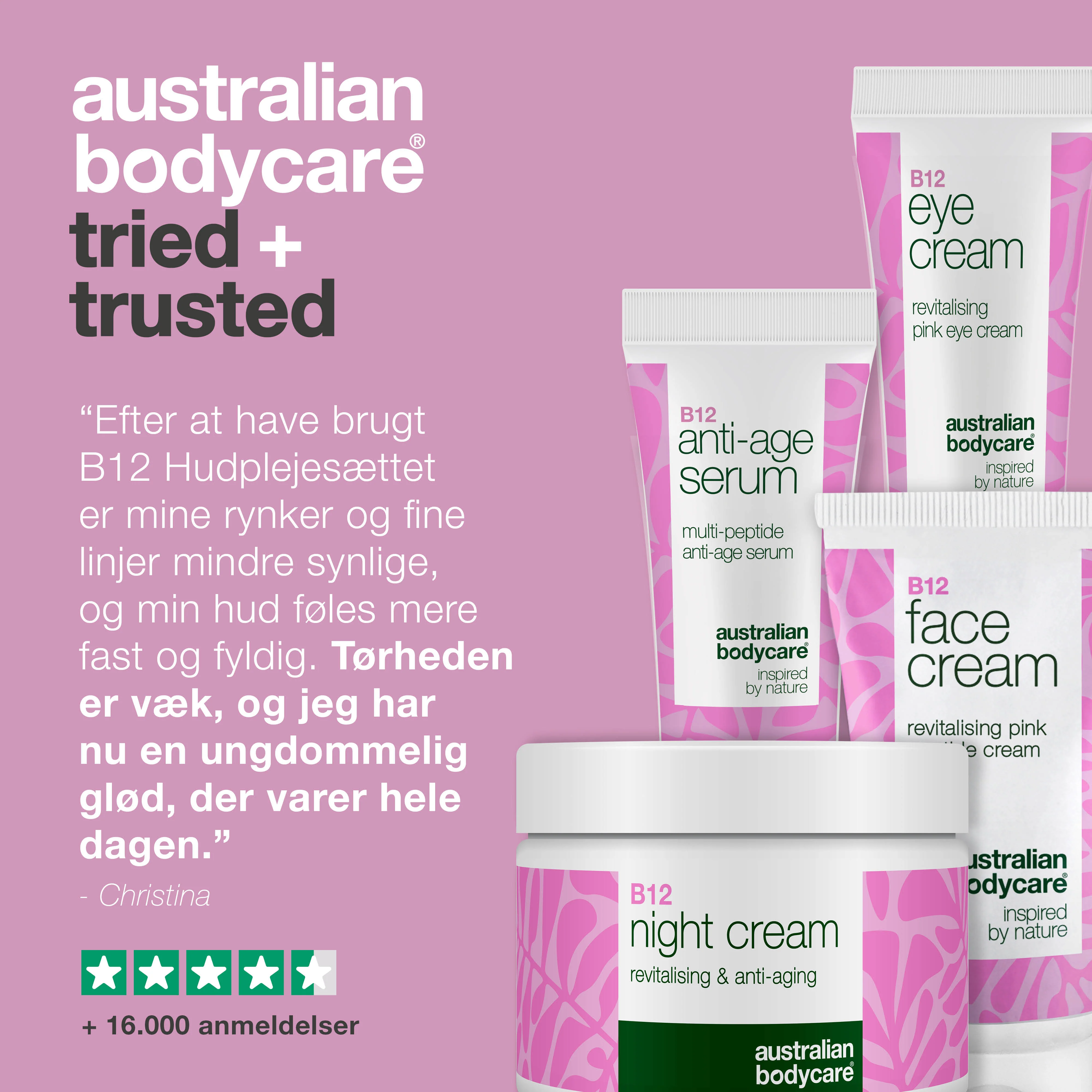 Hudplejesæt med B12 – Reducér rynker og få ungdommelig glød — 4 produkter med B12 til anti-age effekt. Få fastere hud og ungdommelig glød. - Image 5