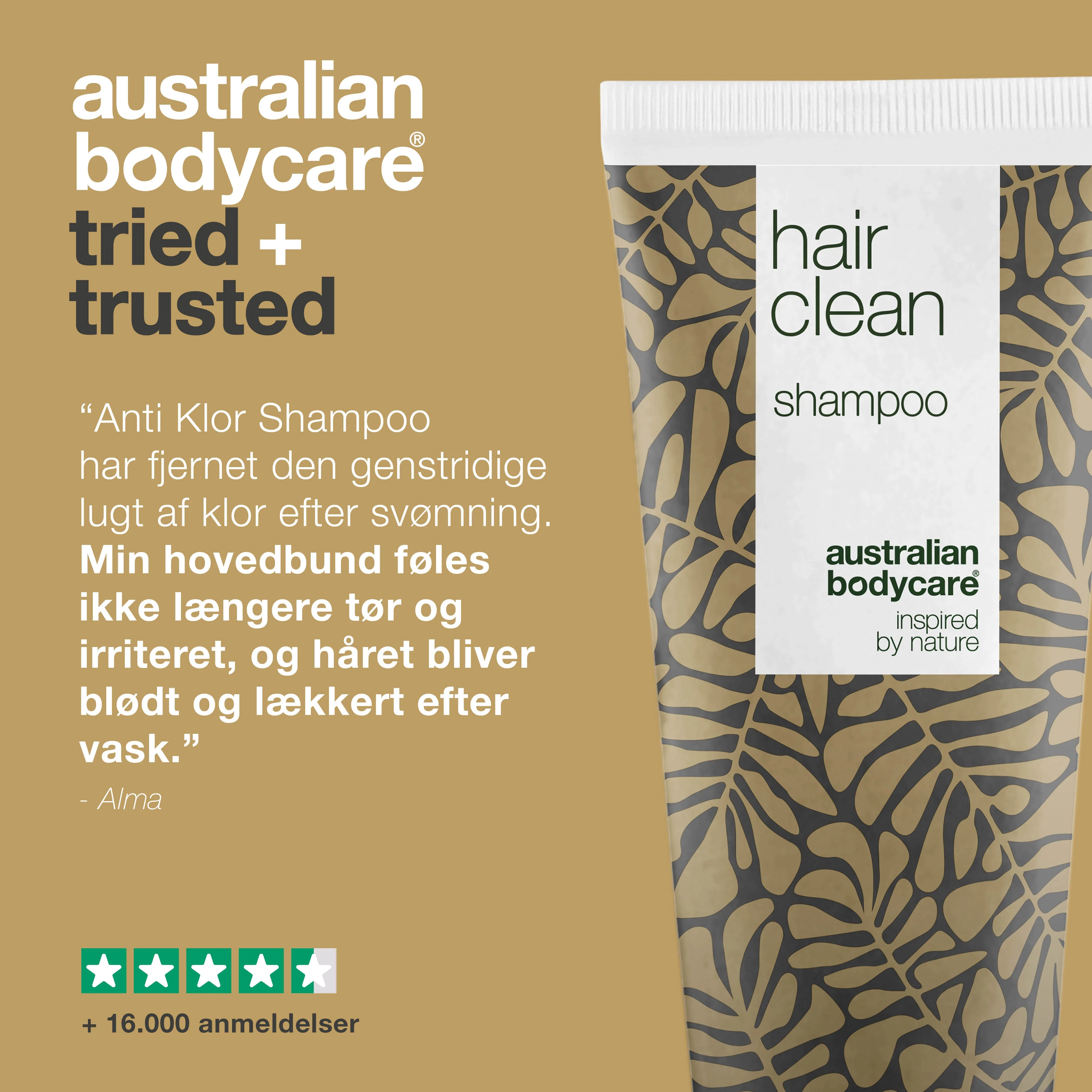Anti Klor Shampoo — Tea Tree Oil shampoo fjerner lugten af klor - Image 5