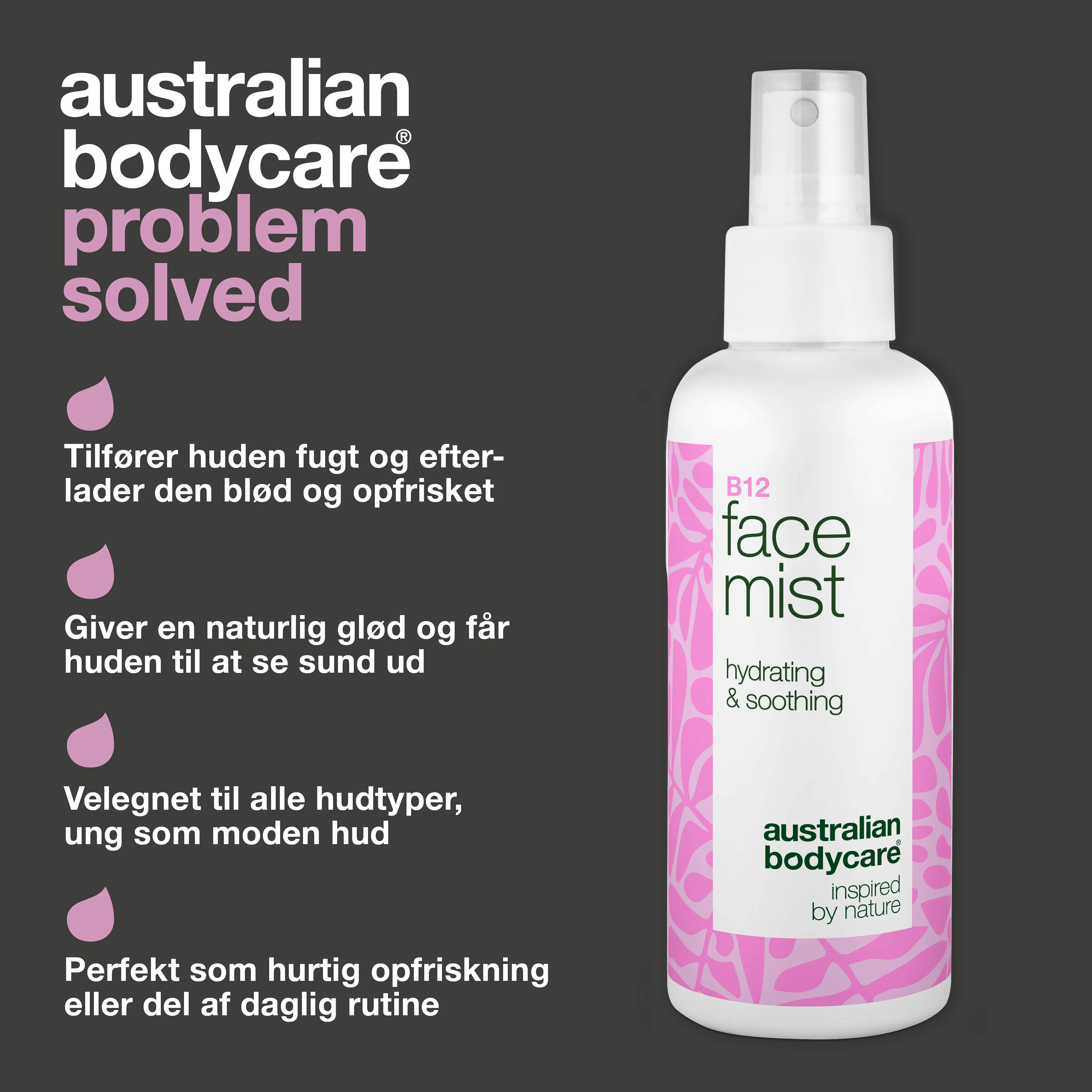B12 Face Mist – Fugtgivende Spray for Frisk og Strålende Hud — B12 Face Mist giver huden fugt og friskhed. Perfekt til daglig brug eller som hurtig opfriskning i løbet af dagen. - Image 3