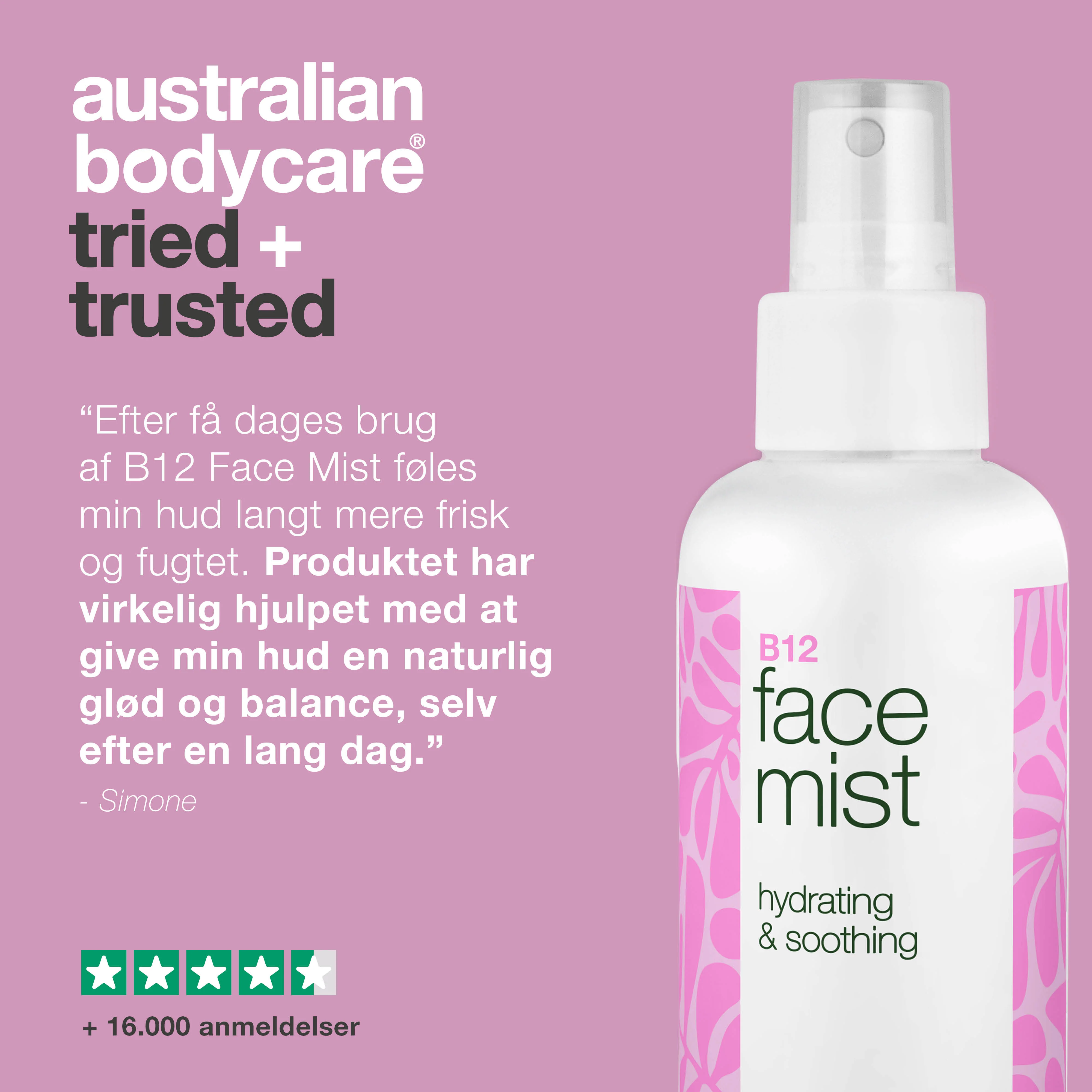 B12 Face Mist – Fugtgivende Spray for Frisk og Strålende Hud — B12 Face Mist giver huden fugt og friskhed. Perfekt til daglig brug eller som hurtig opfriskning i løbet af dagen. - Image 5