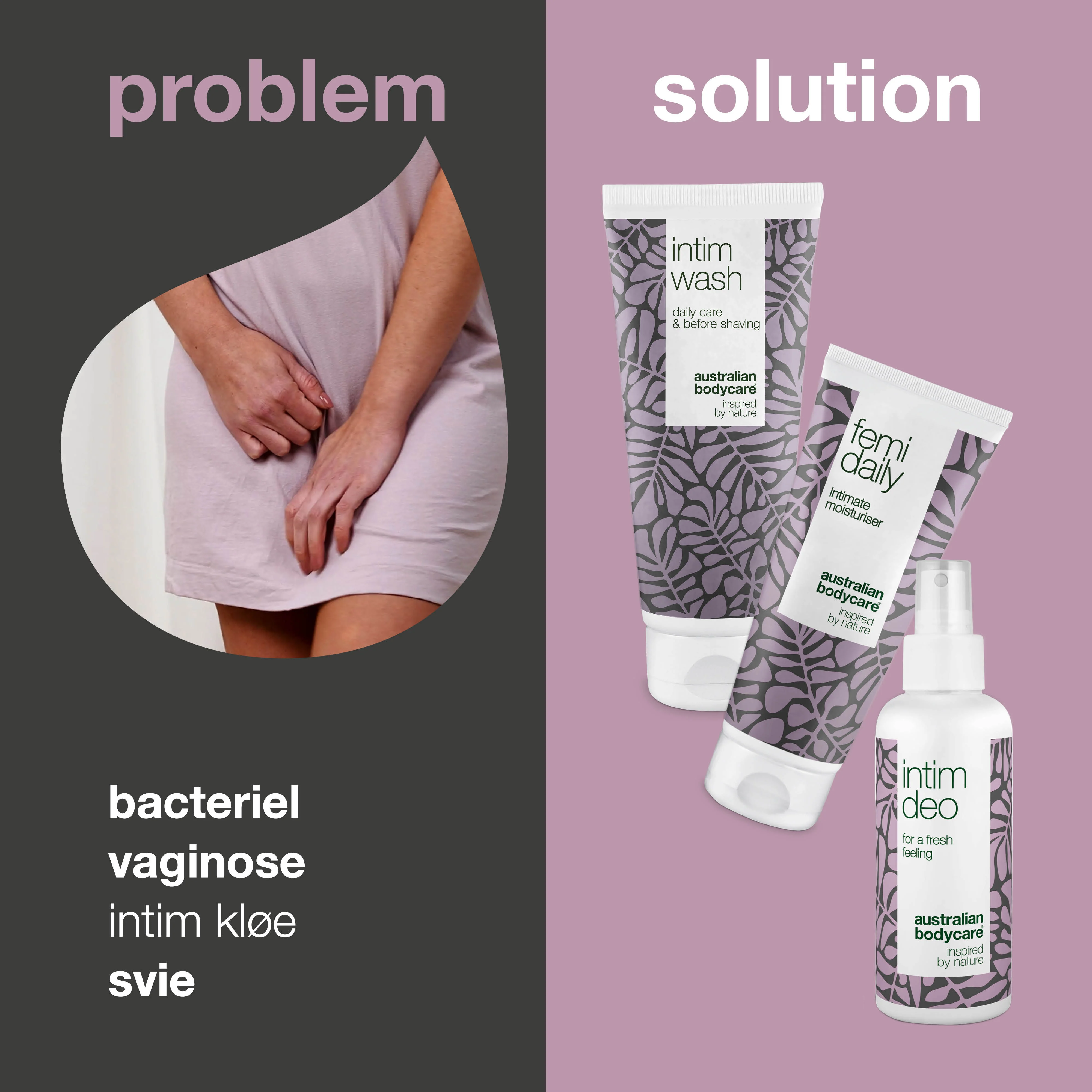 Pakke til pleje ved bakteriel vaginose — Intimprodukter mod uønsket lugt, kløe og svie - Image 2