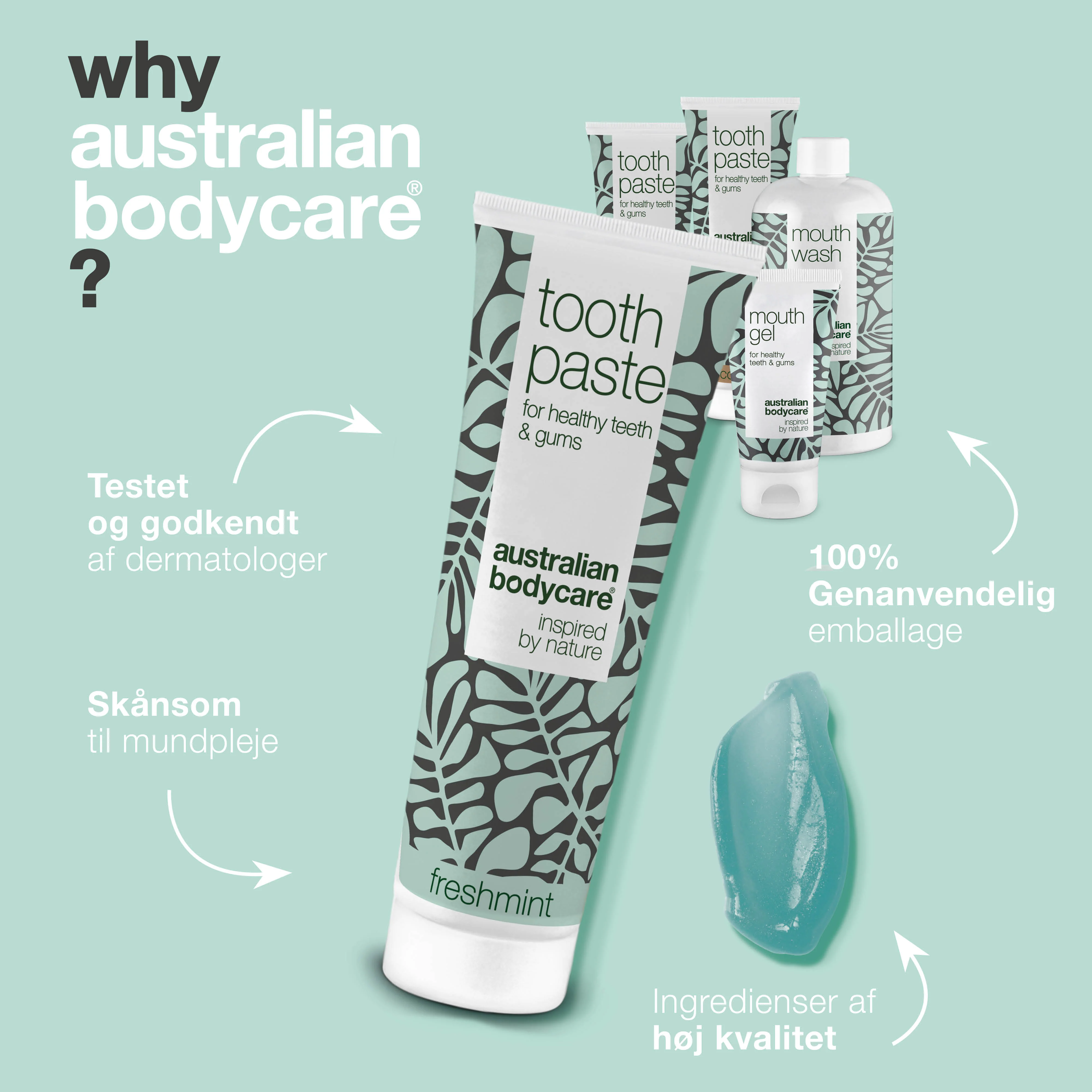 5-pak til daglig pleje af blister i munden eller på tungen — Til daglig pleje ved blæner på tungen og i munden - Image 4
