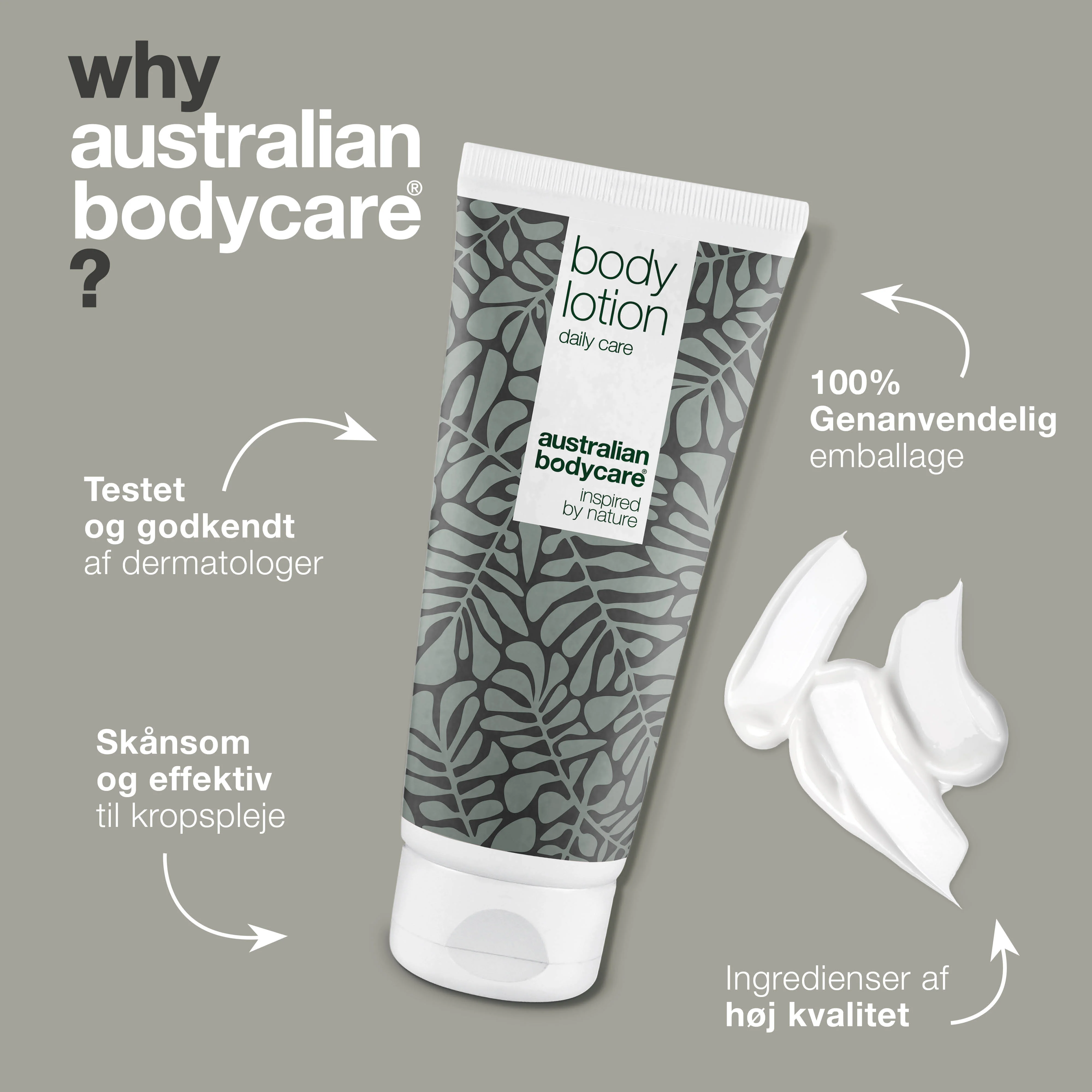 Body Lotion til tør hud og mod bumser — Fugtgivende creme til tør og uren hud på kroppen - Image 4
