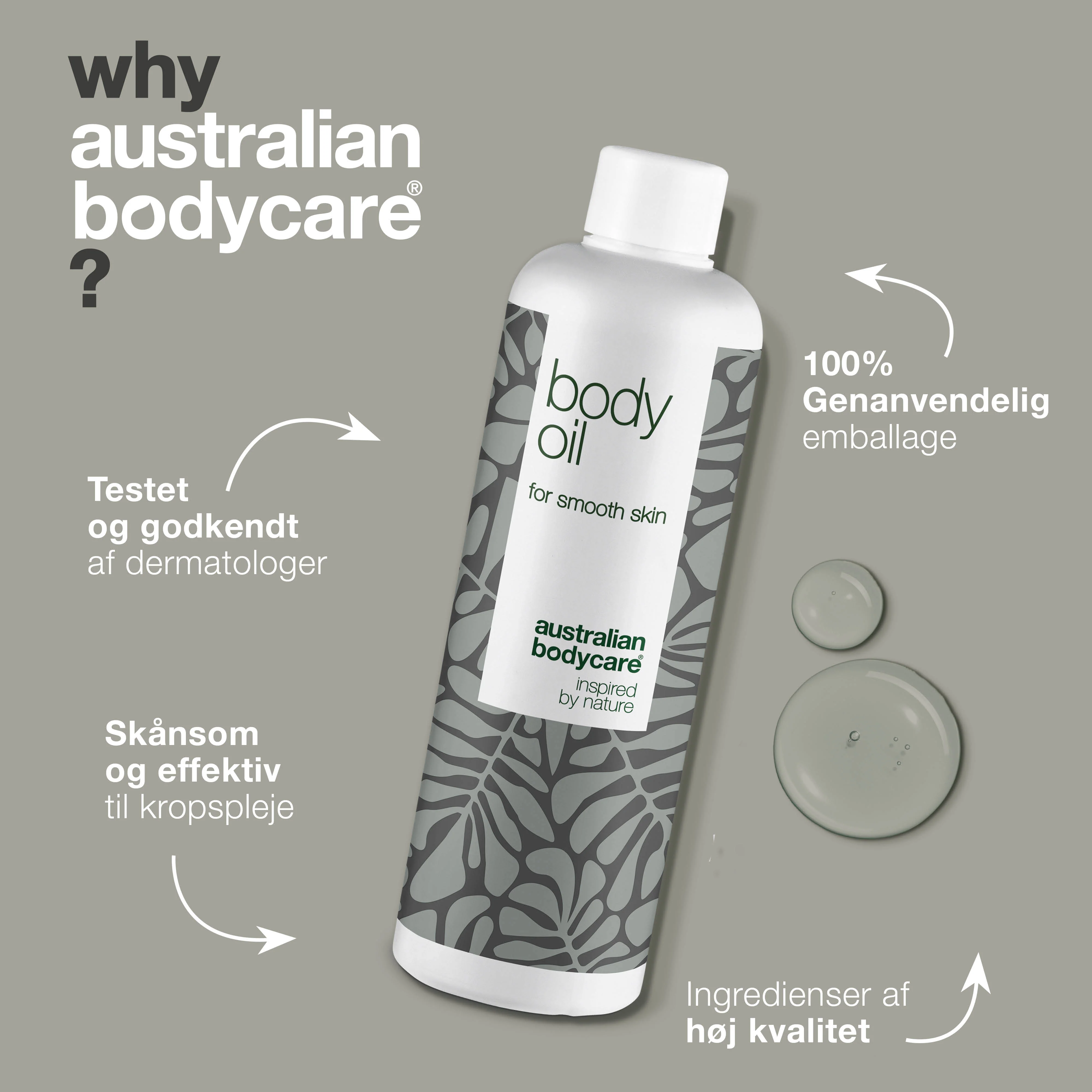 Body Oil – Reducerer strækmærker, ar og pigmentpletter — Body Oil reducerer strækmærker, ar og pigmentpletter. Med mandelolie, squalane og vitamin E efterlades huden blød, smidig og velplejet. - Image 4
