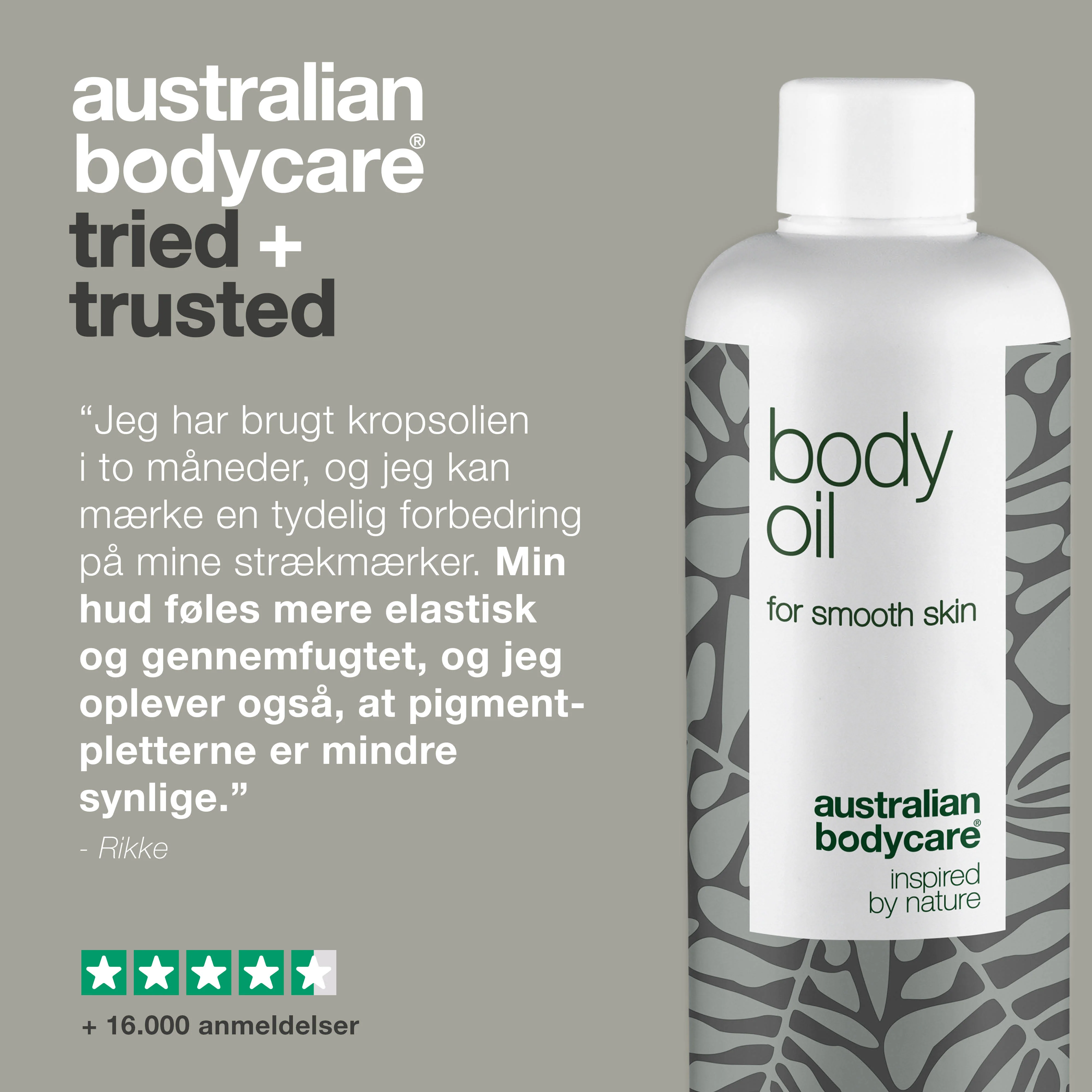 Body Oil – Reducerer strækmærker, ar og pigmentpletter — Body Oil reducerer strækmærker, ar og pigmentpletter. Med mandelolie, squalane og vitamin E efterlades huden blød, smidig og velplejet. - Image 5