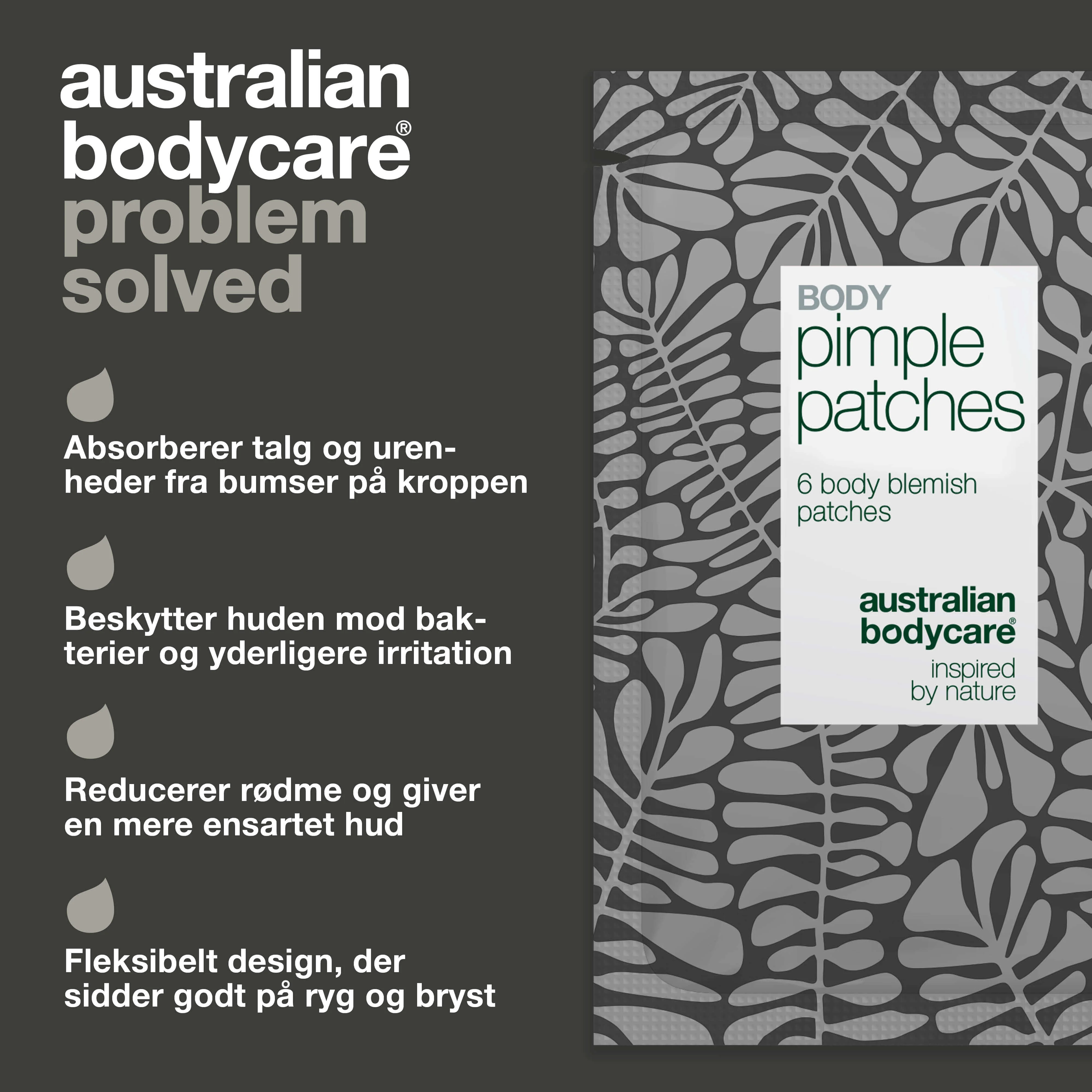 Body Pimple Patches – Bumseplastre til ryg og bryst — Effektive bumseplastre til ryg, bryst og skuldre. Absorberer talg, beskytter huden og reducerer urenheder. Perfekt til store udbrud. - Image 3
