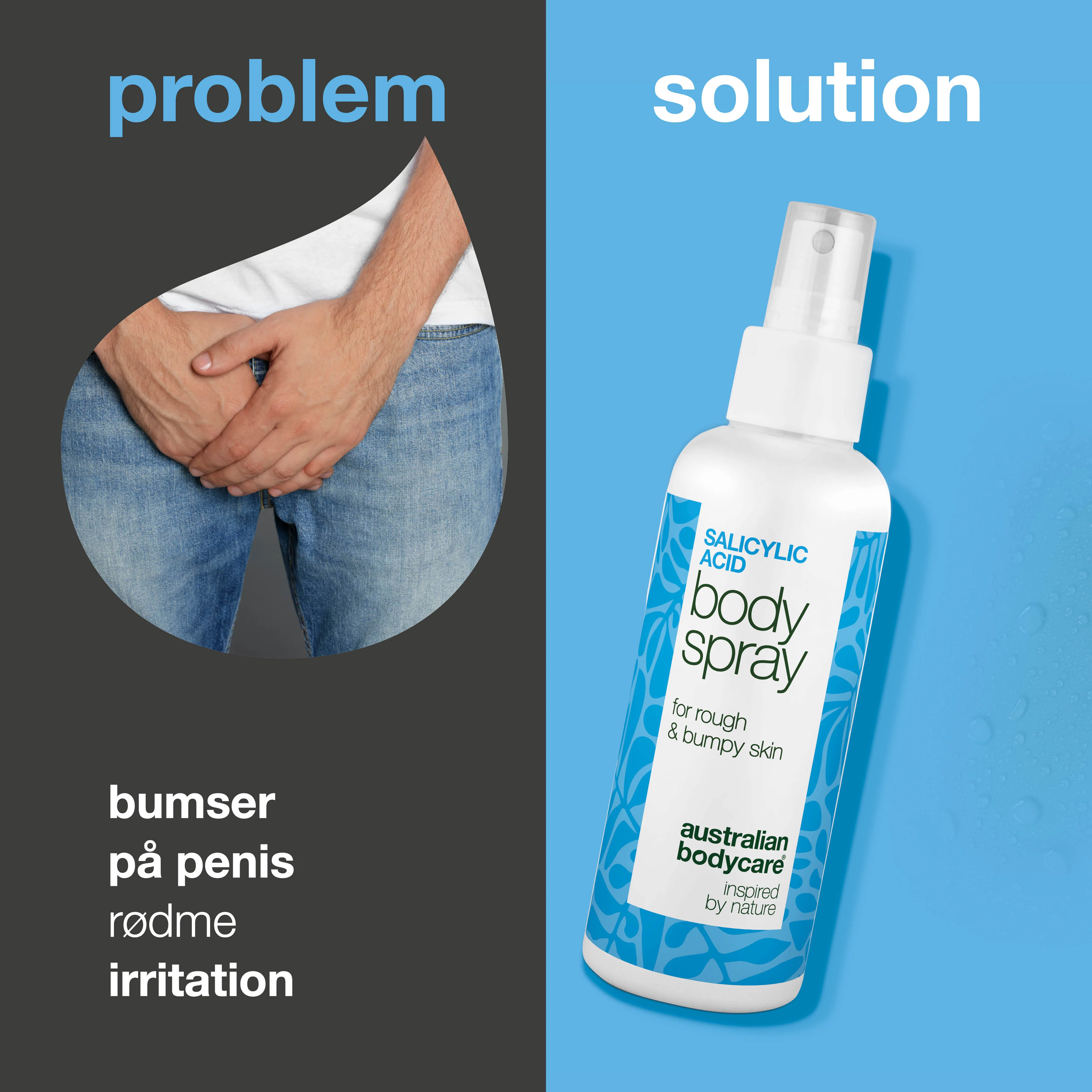 Spray mod bumser på penis – reducerer uren hud og rødme — Spray mod bumser på penis reducerer uren hud og rødme. Med salicylsyre, glykolsyre, zink, panthenol og glycerin. - Image 2