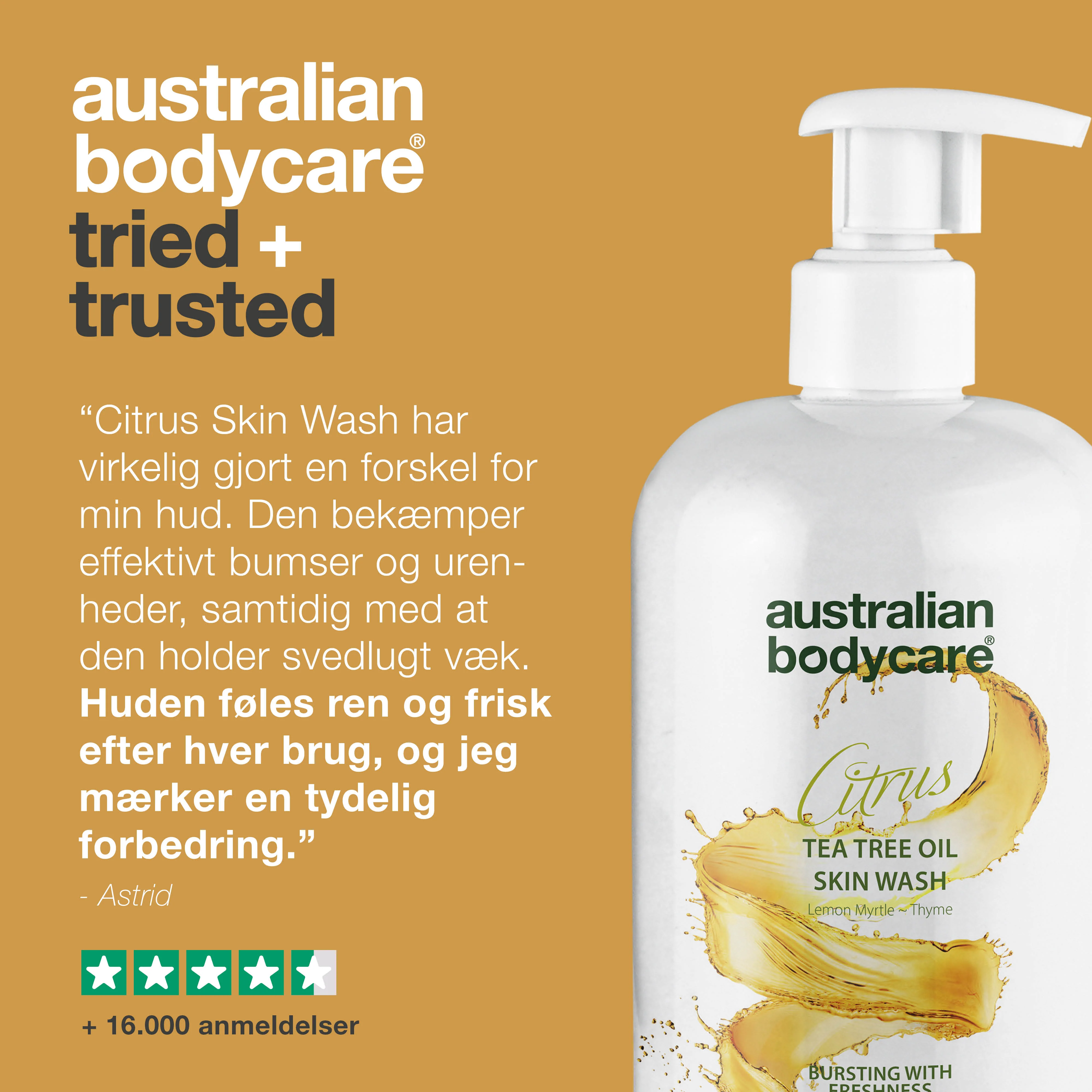 Professionel Citrus Skin Wash — Professionel body wash med Tea Tree Oil og citrus til daglig brug - Image 5