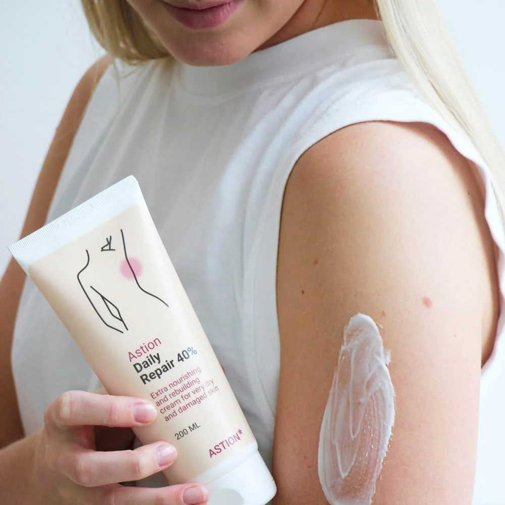 Astion Daily Fedtcreme 40 % — Daglig fugtpleje ved eksem og kløe - Image 3