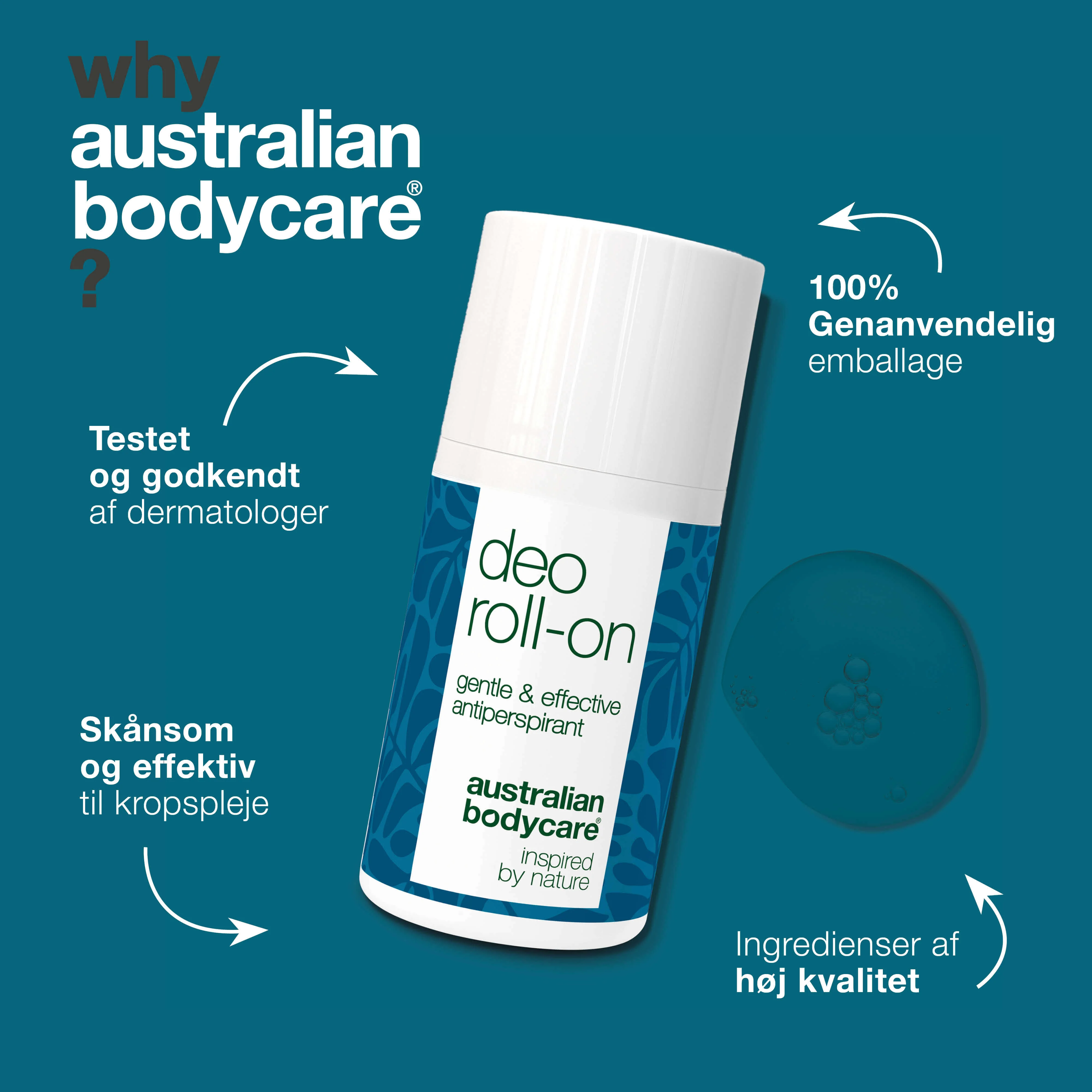 Antiperspirant roll-on mod sved og lugt hele dagen — Blokerer sveden, fjerner lugten og holder tøjet fri for skjolder – så du kan føle dig frisk hele dagen. - Image 4