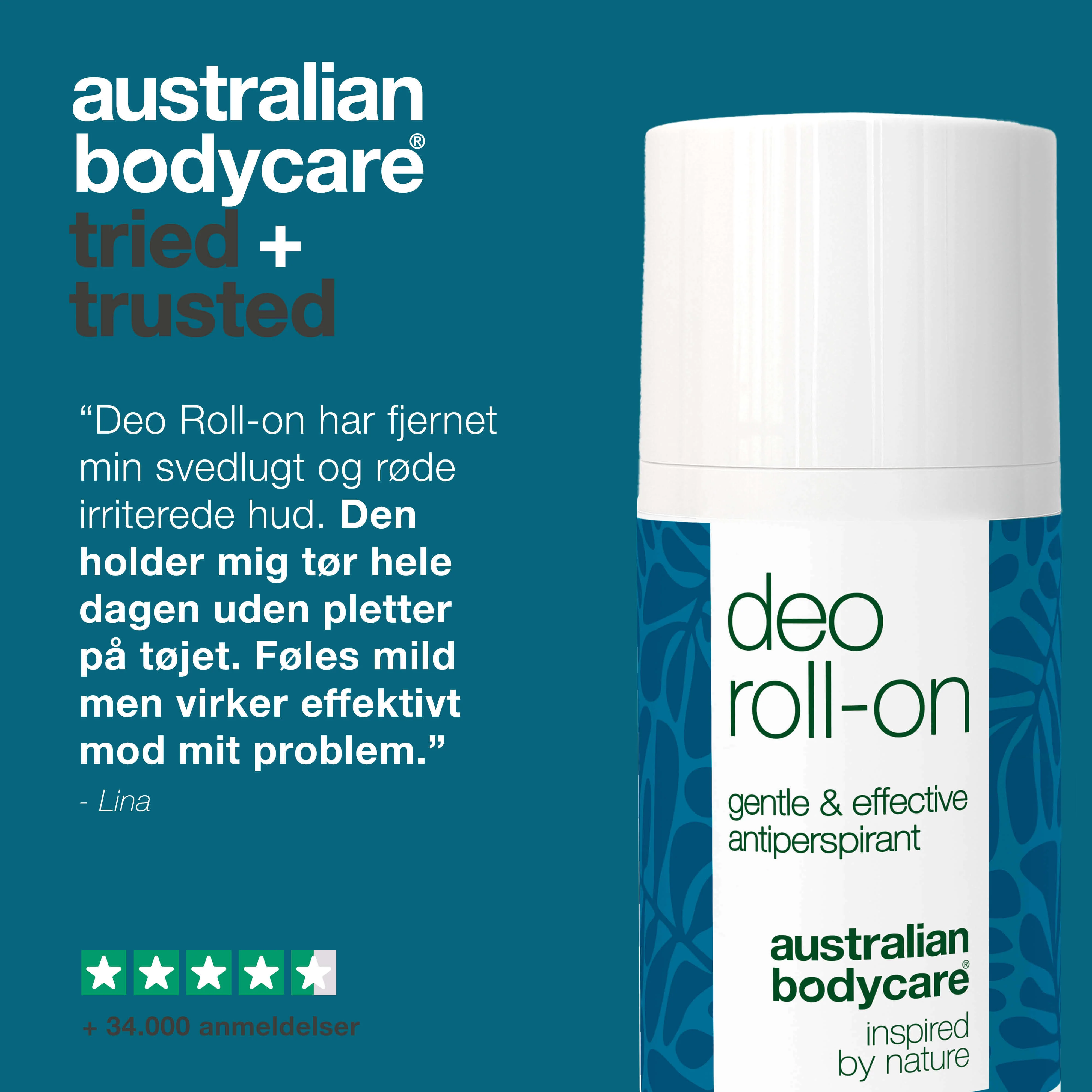 Antiperspirant roll-on mod sved og lugt hele dagen — Blokerer sveden, fjerner lugten og holder tøjet fri for skjolder – så du kan føle dig frisk hele dagen. - Image 5