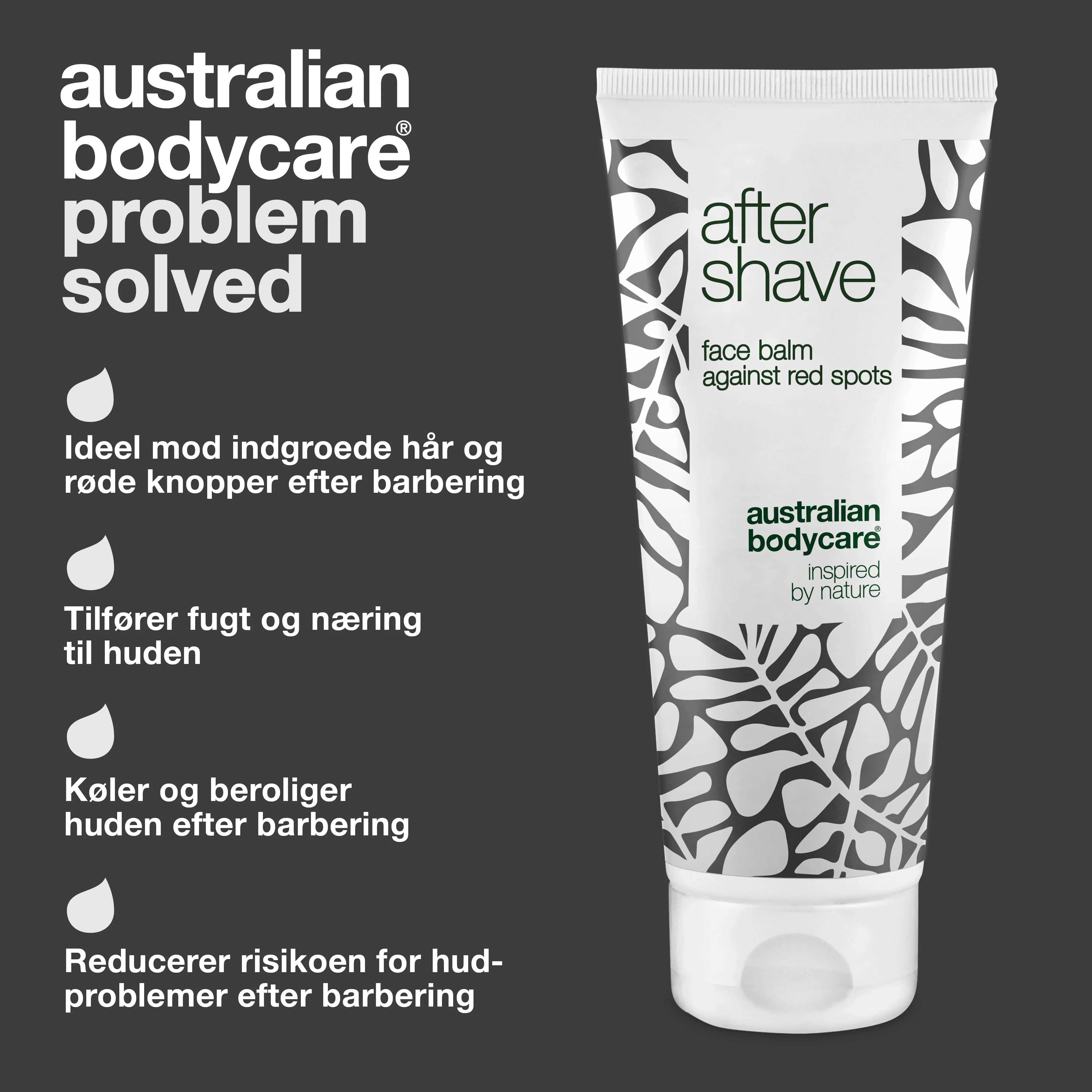 Aftershave lotion til røde barberknopper — Aftershave balm mod skægpest og indgroede hår efter barbering - Image 3