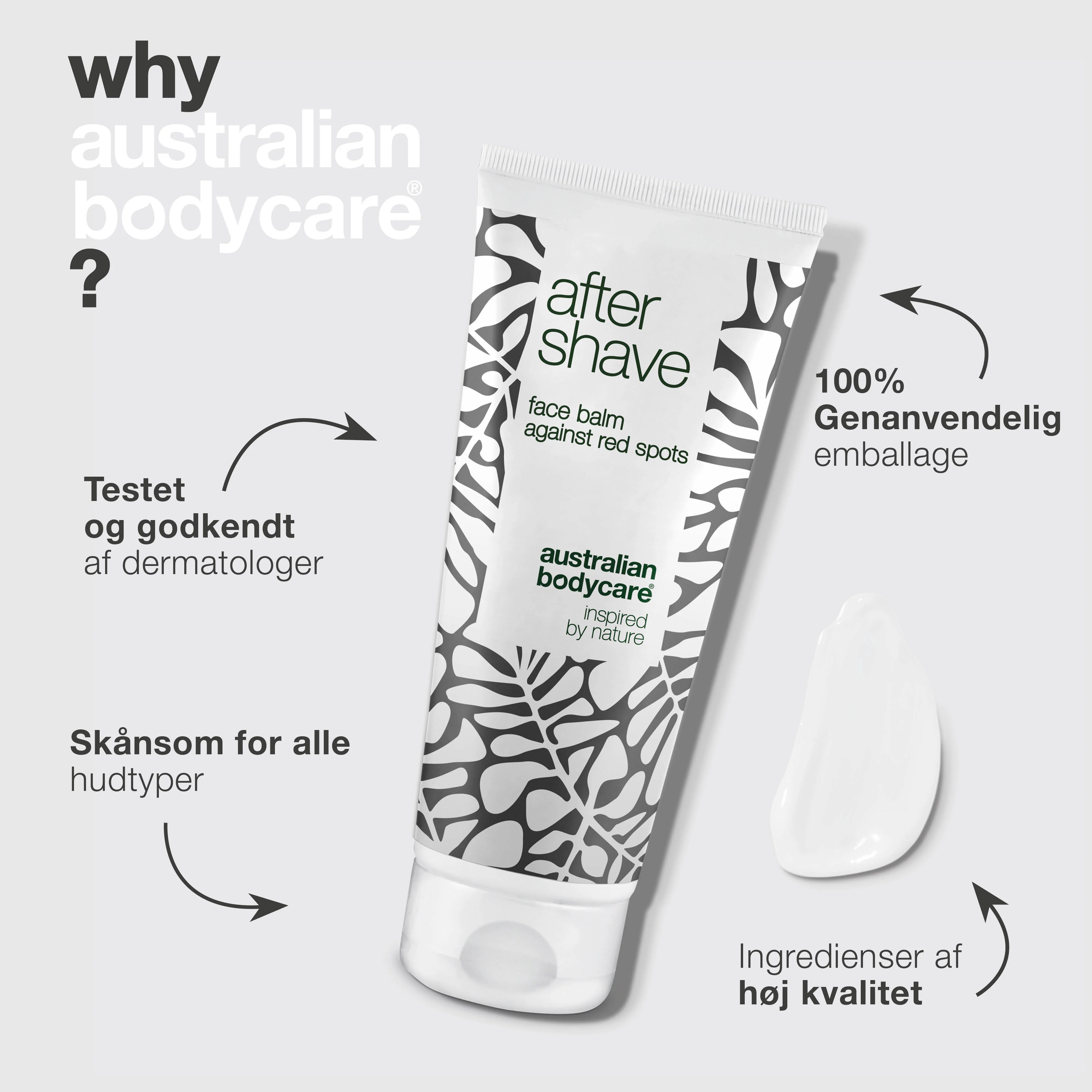 Aftershave lotion til røde barberknopper — Aftershave balm mod skægpest og indgroede hår efter barbering - Image 4