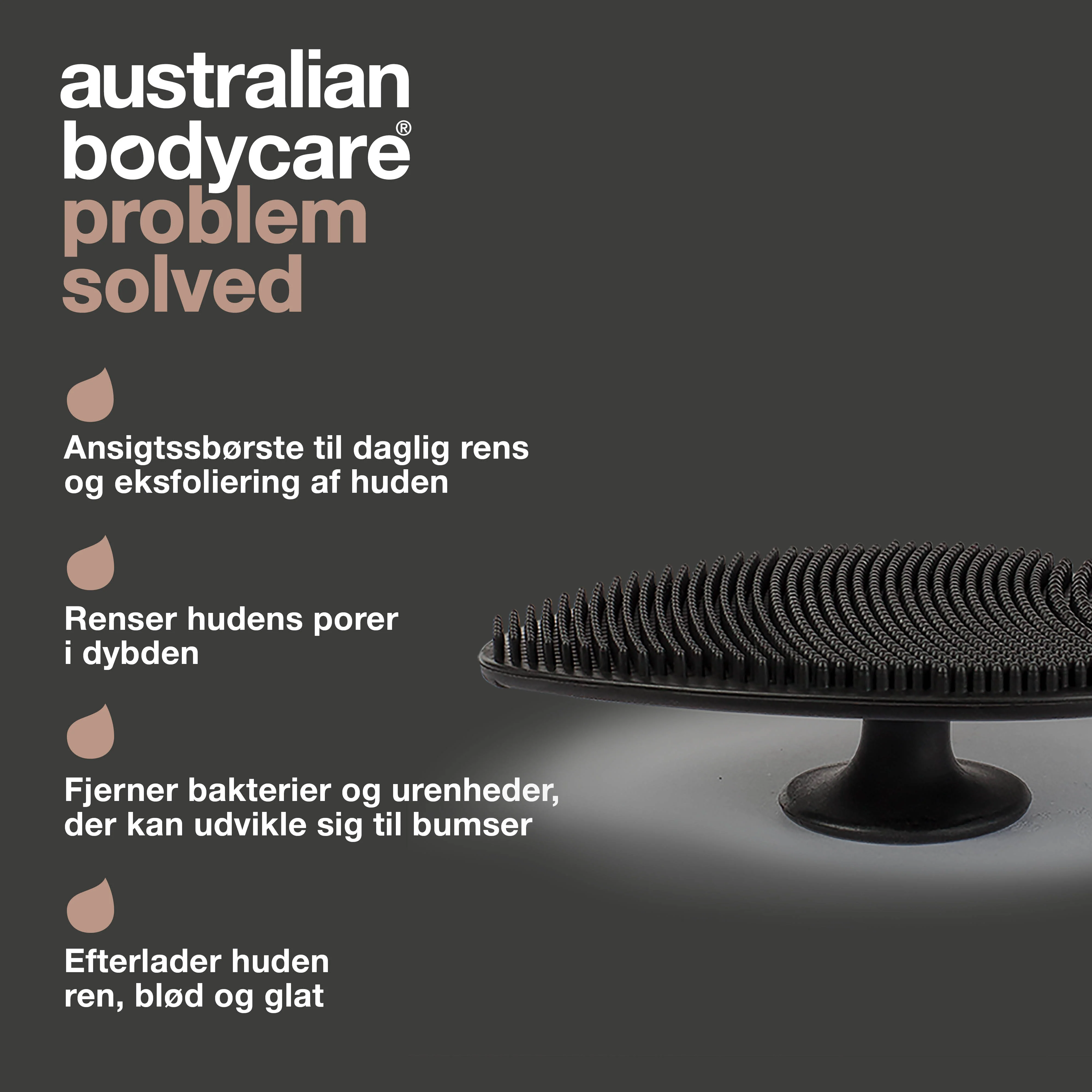 Ansigtsbørste til eksfoliering — Rensebørste til daglig rens og eksfoliering af ansigtet - Image 3