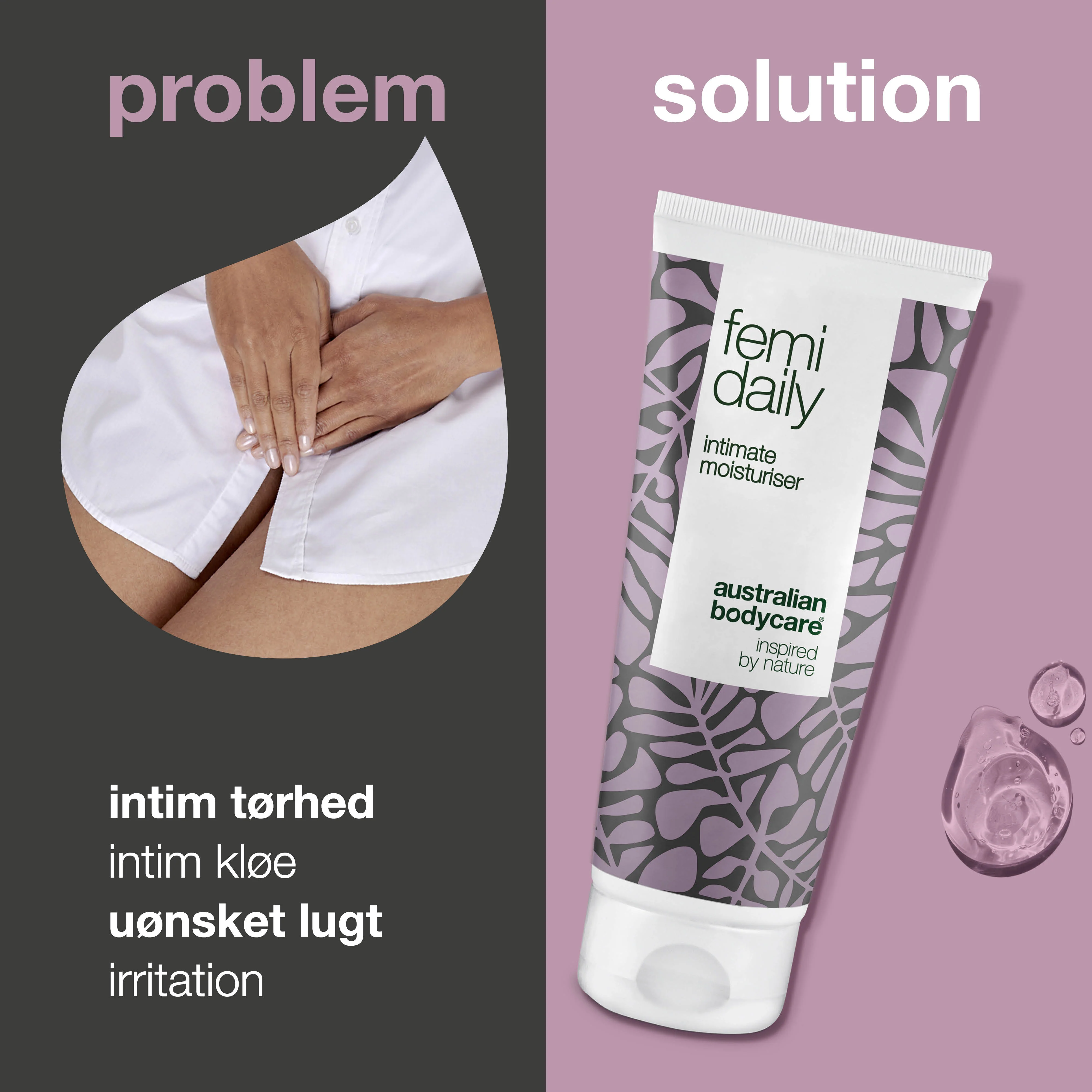 Femi Daily intim gel mod kløe, lugt og tørhed — Intimgel til daglig pleje af intimproblemer - Image 2