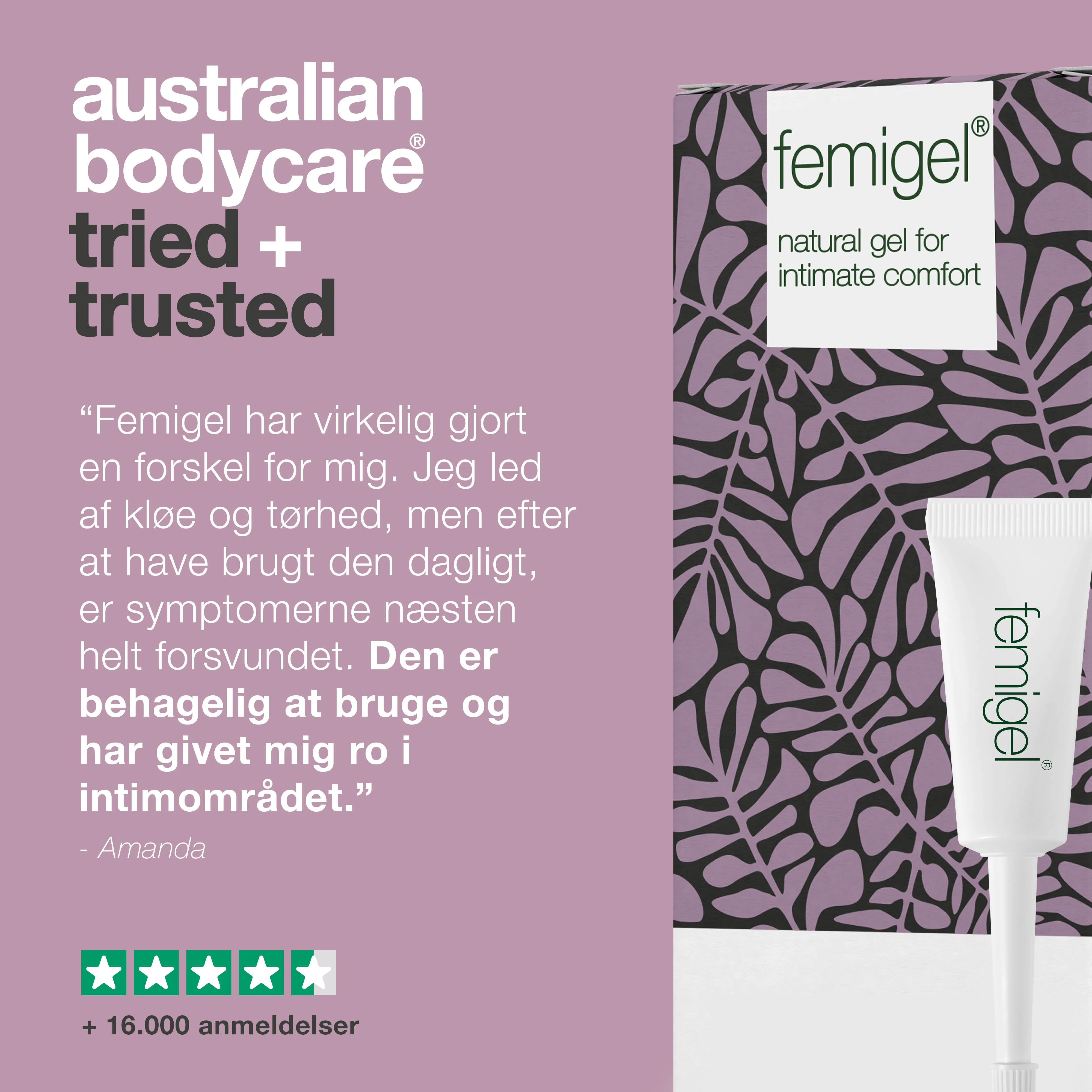 Femigel til intim tørhed, kløe, svie og uønsket lugt — Intimgel mod intimt ubehag og irritation - Image 5