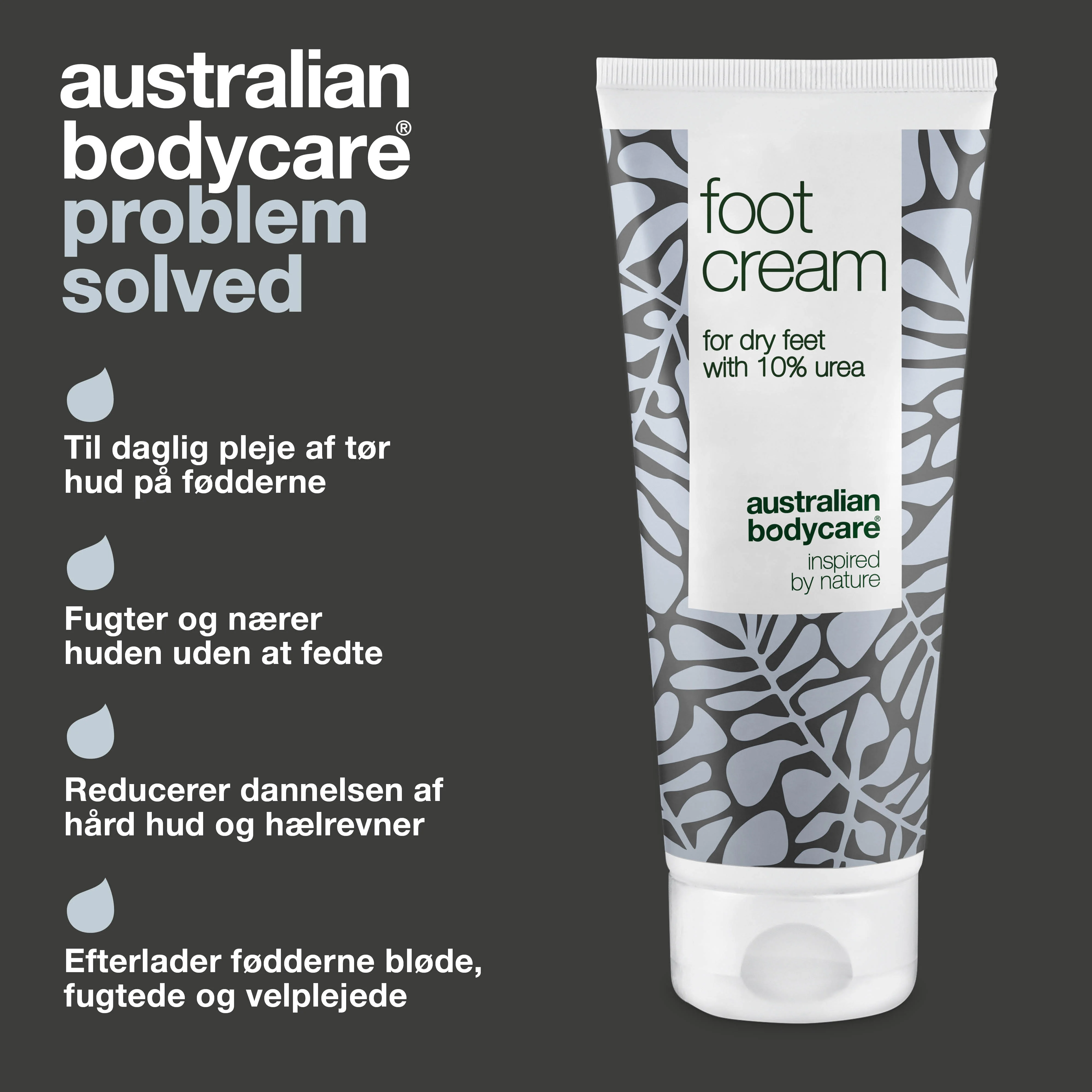 Fodcreme med 10% Urea — Vores bedste fodcreme til tørre fødder med 100% naturlig Tea Tree Oil - Image 3