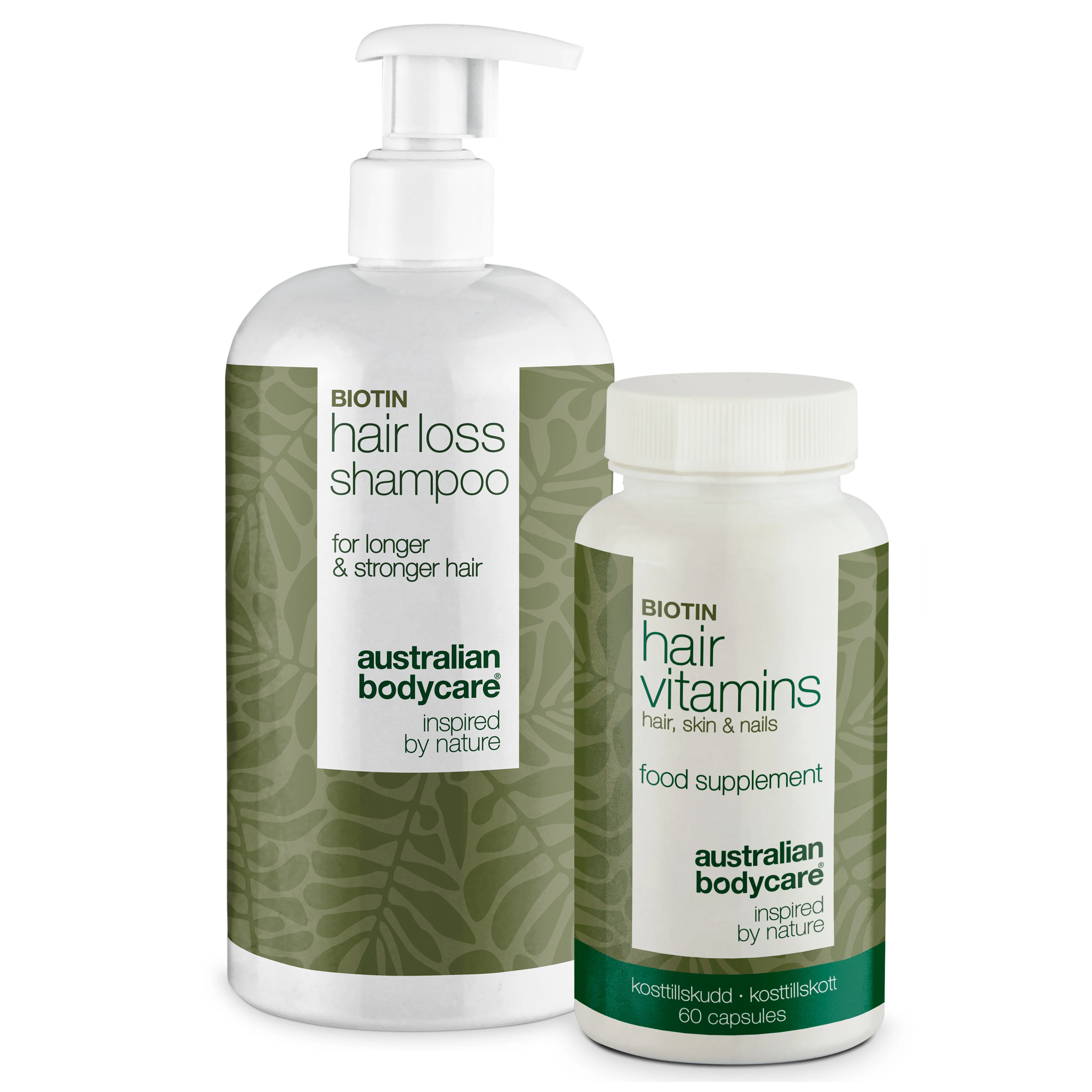 Shampoo og hårvitaminer til håret — Produkter til at vedligeholde et normalt hår