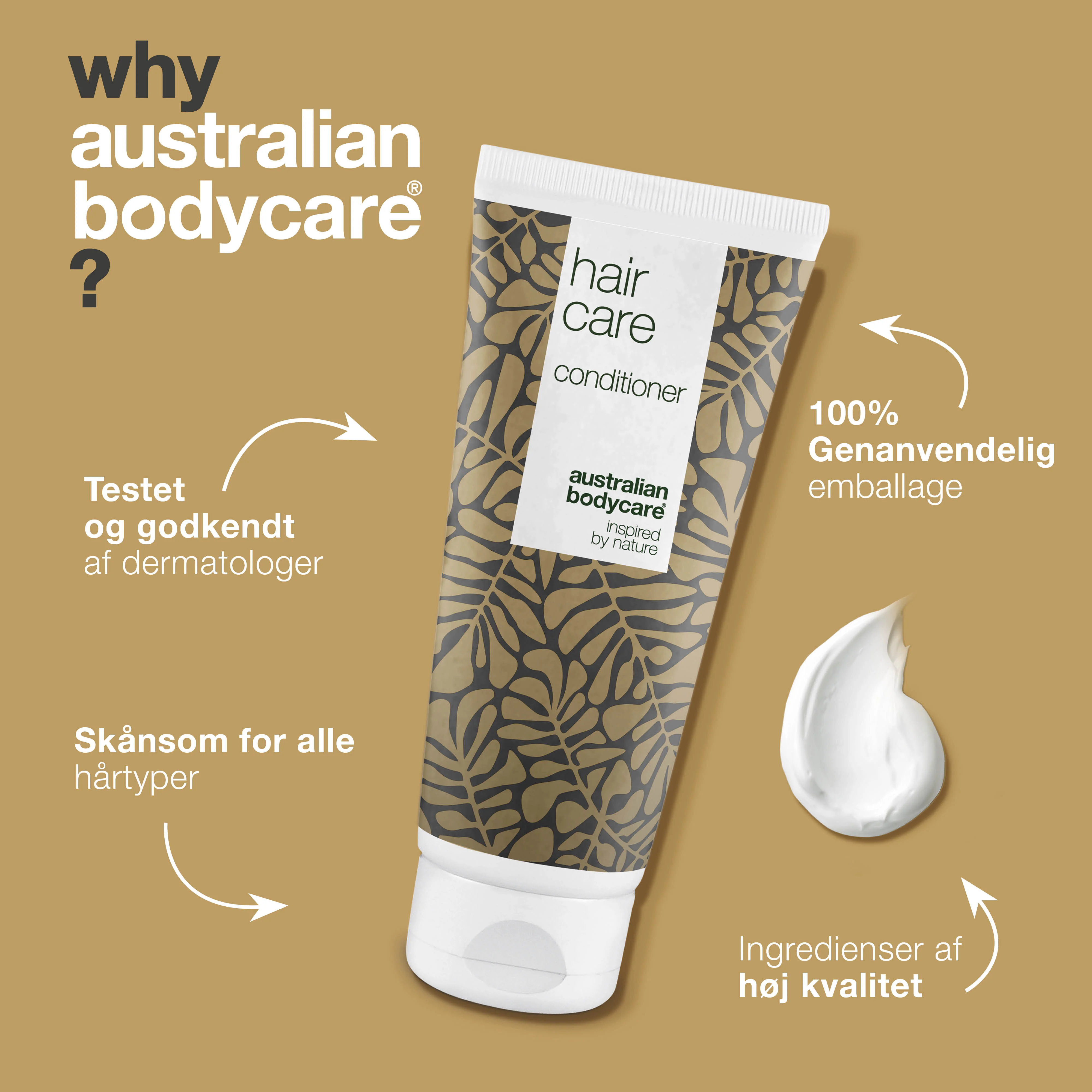 Balsam til tør hovedbund, skæl og kløe — Conditioner til irriteret hovedbund og daglig pleje af håret - Image 4