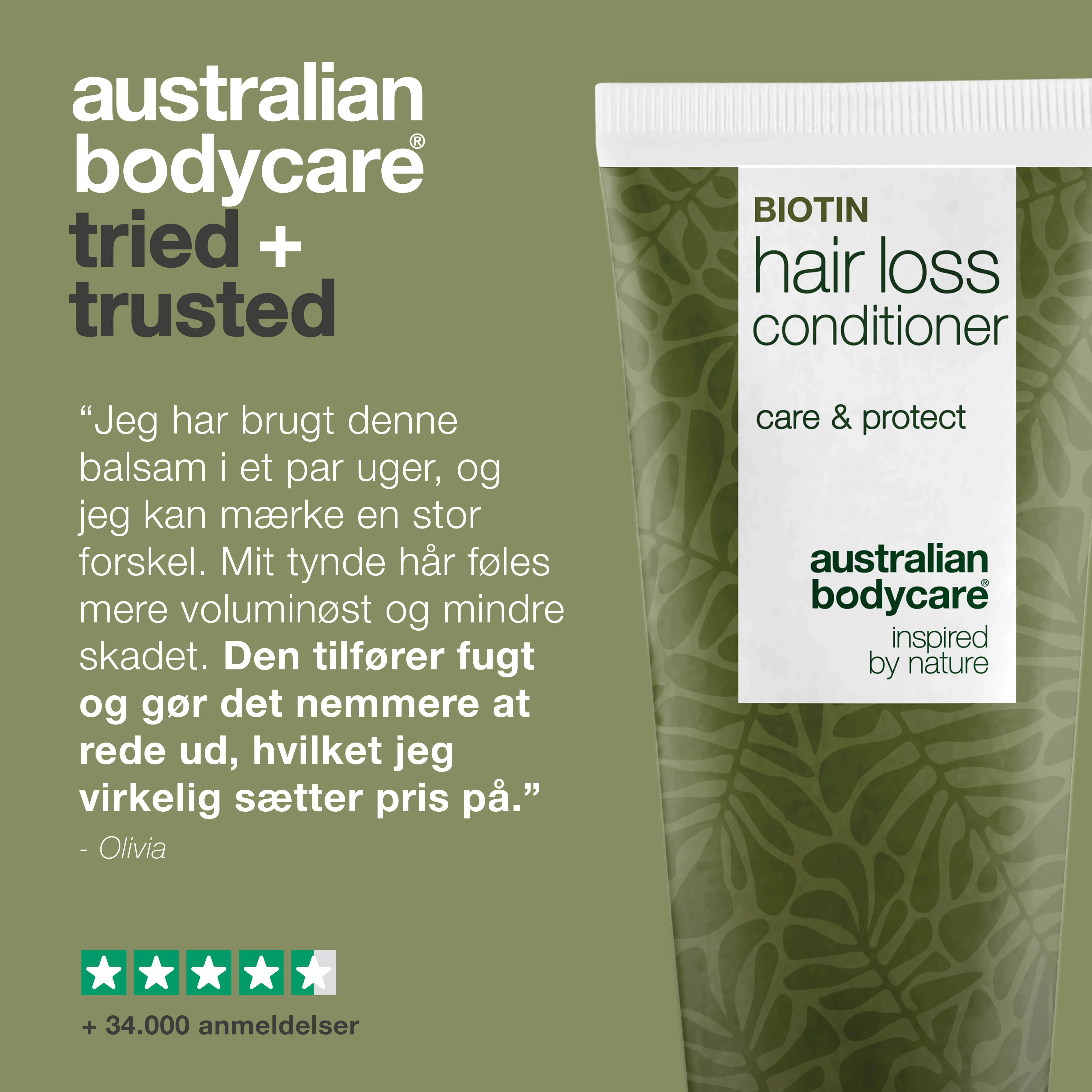Hair Loss Conditioner – Styrker tyndt hår og reducerer hårtab — Hair Loss Conditioner styrker tyndt hår, reducerer hårtab og fugter. Med Capilia Longa, Koffein og Biotin for sundere og fyldigere hår. - Image 5