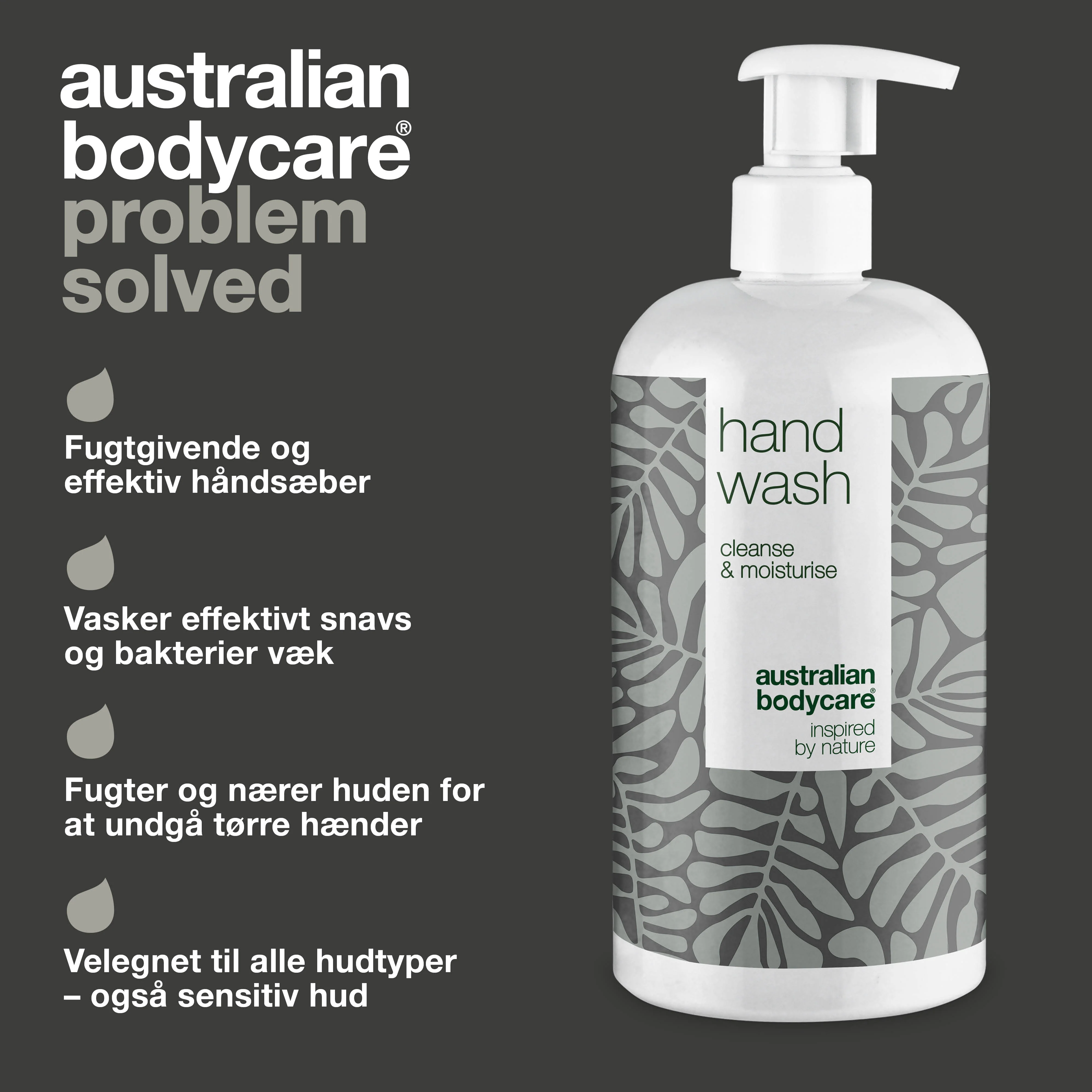Håndsæbe med Tea Tree Oil til tørre hænder — Flydende håndsæbe fjerner effektivt bakterier og snavs - Image 3