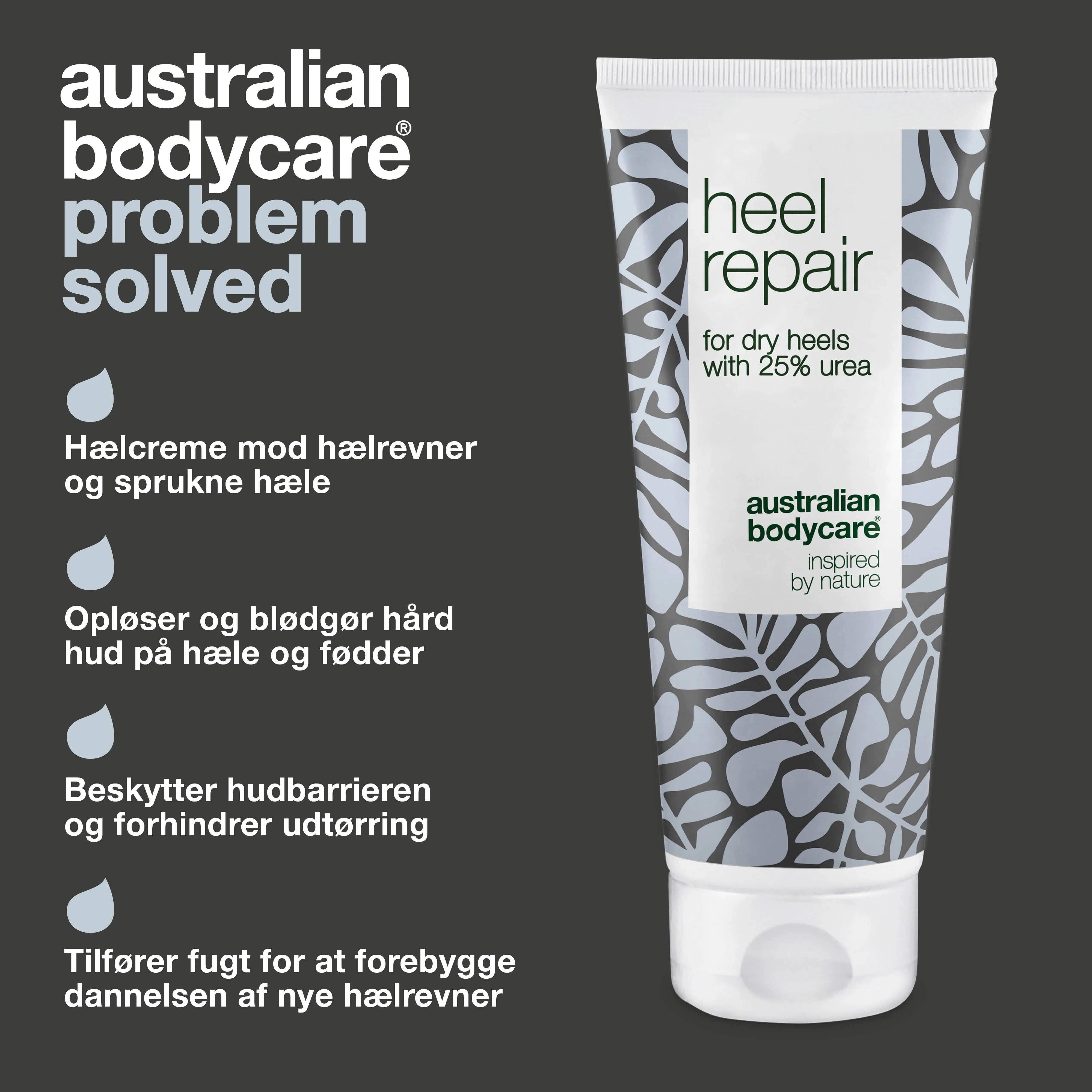 Hælcreme med 25% Urea — Hælcreme til hælrevner og sprukne hæle samt hård hud på hælen - Image 3