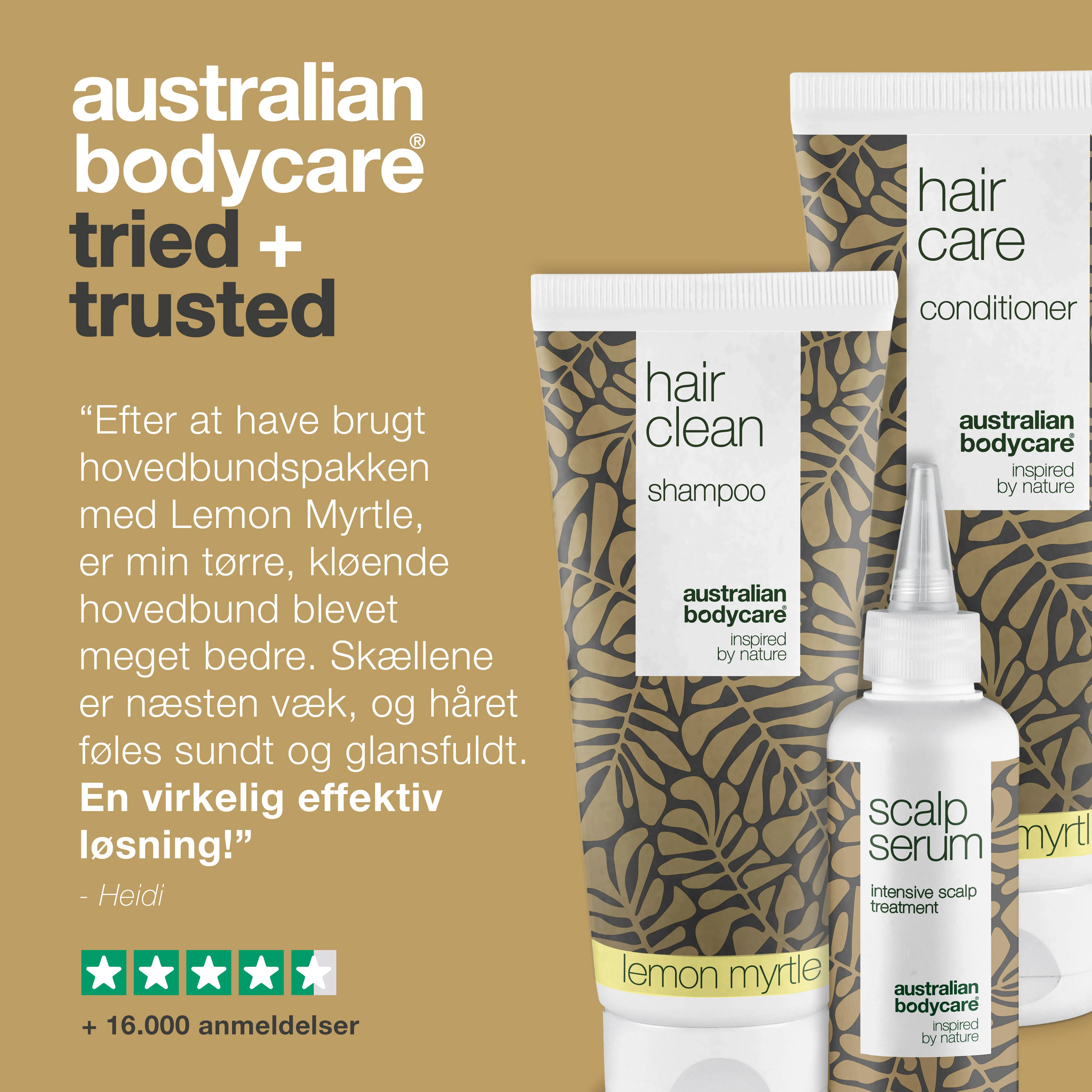 Hovedbundspakke med Lemon Myrtle — 3 produkter med Tea Tree Oil og Lemon Myrtle til skæl og tør hovedbund - Image 5