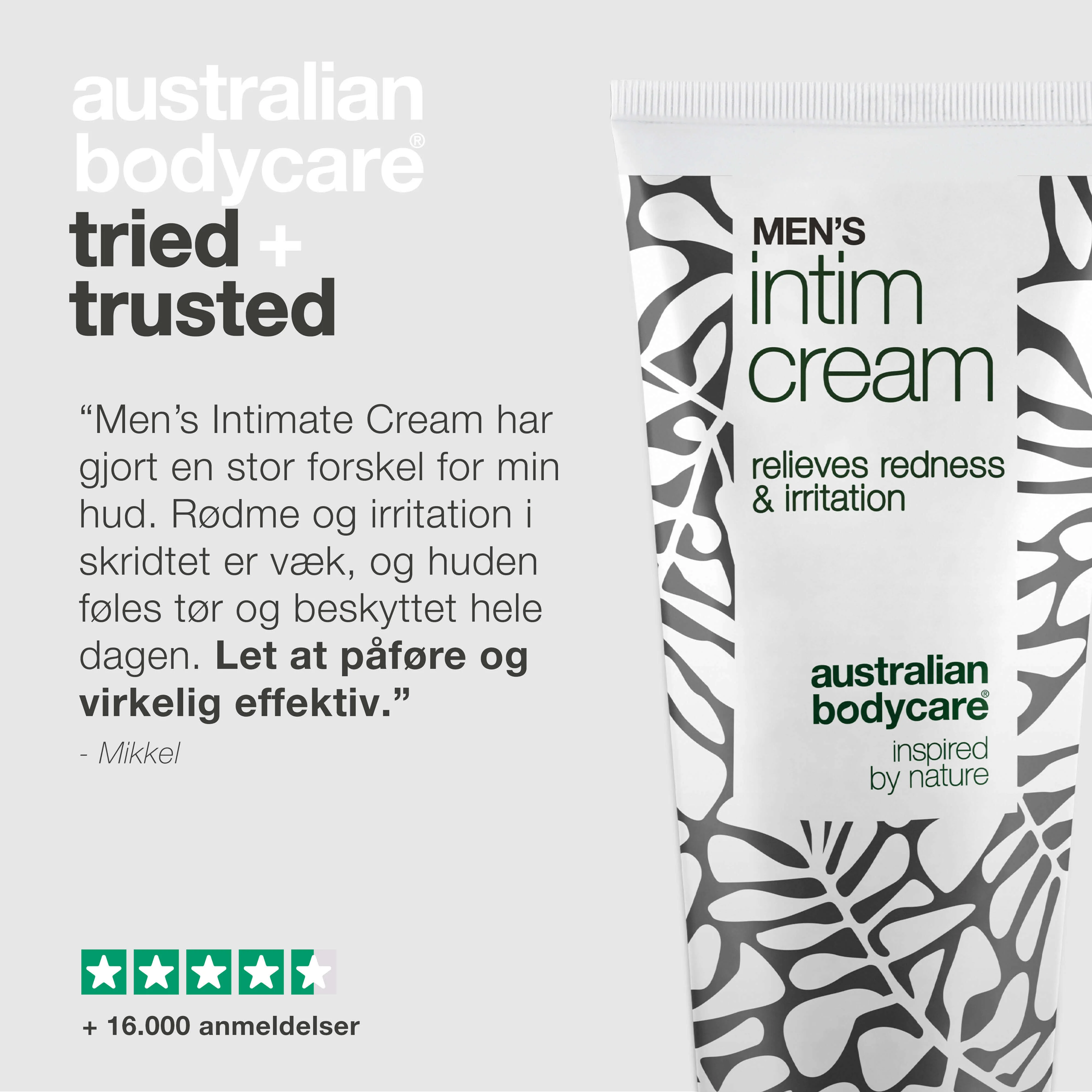 Mænds Intimcreme – lindrer kløe og friktion i skridtet — Mænds Intimcreme mod rødme og irritation i skridtet. Indeholder sheasmør, bivoks og zink for optimal beskyttelse og pleje. - Image 5