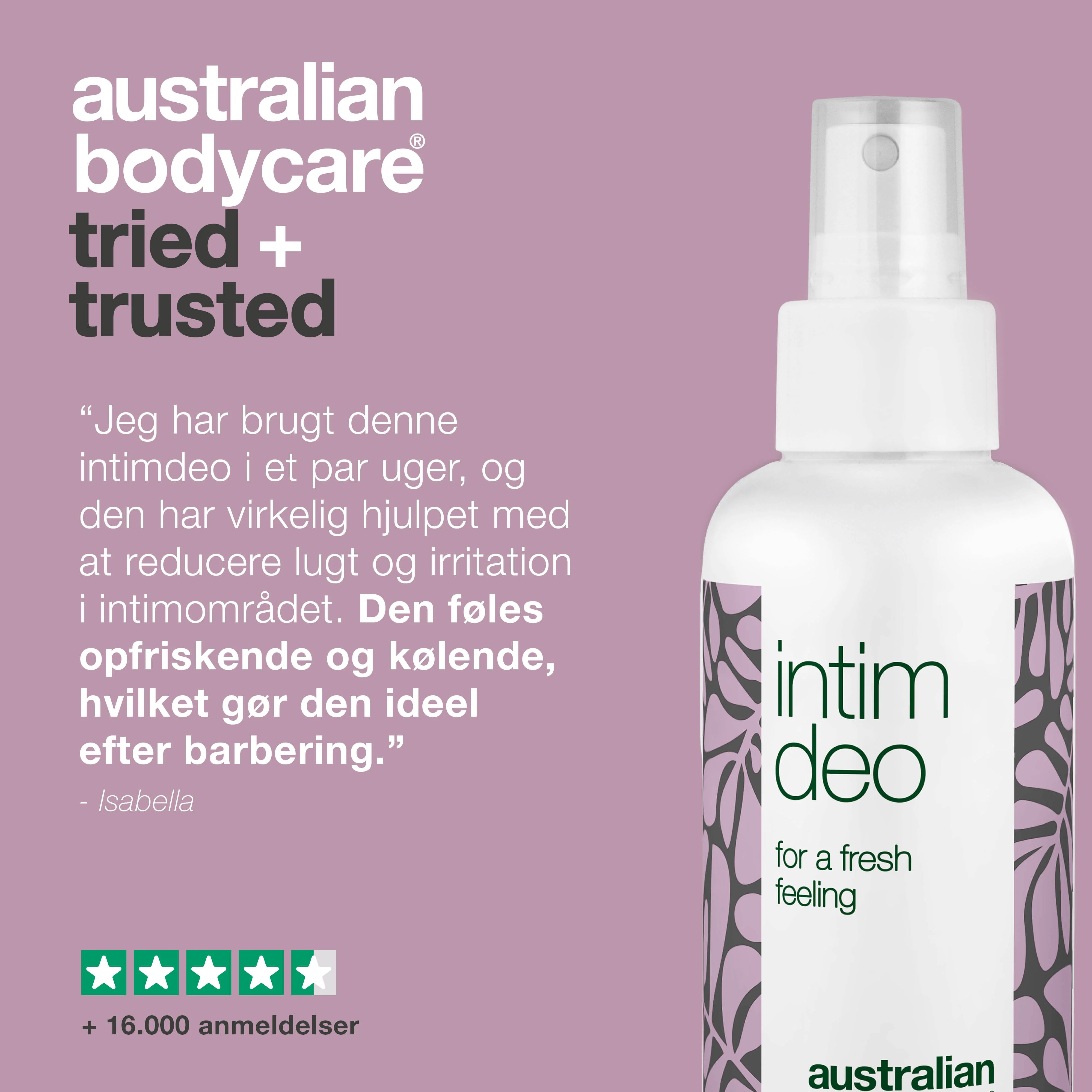 Intim Deo mod uønsket lugt — Intim deodorant modvirker lugt fra underliv og irritation i intimområdet - Image 5