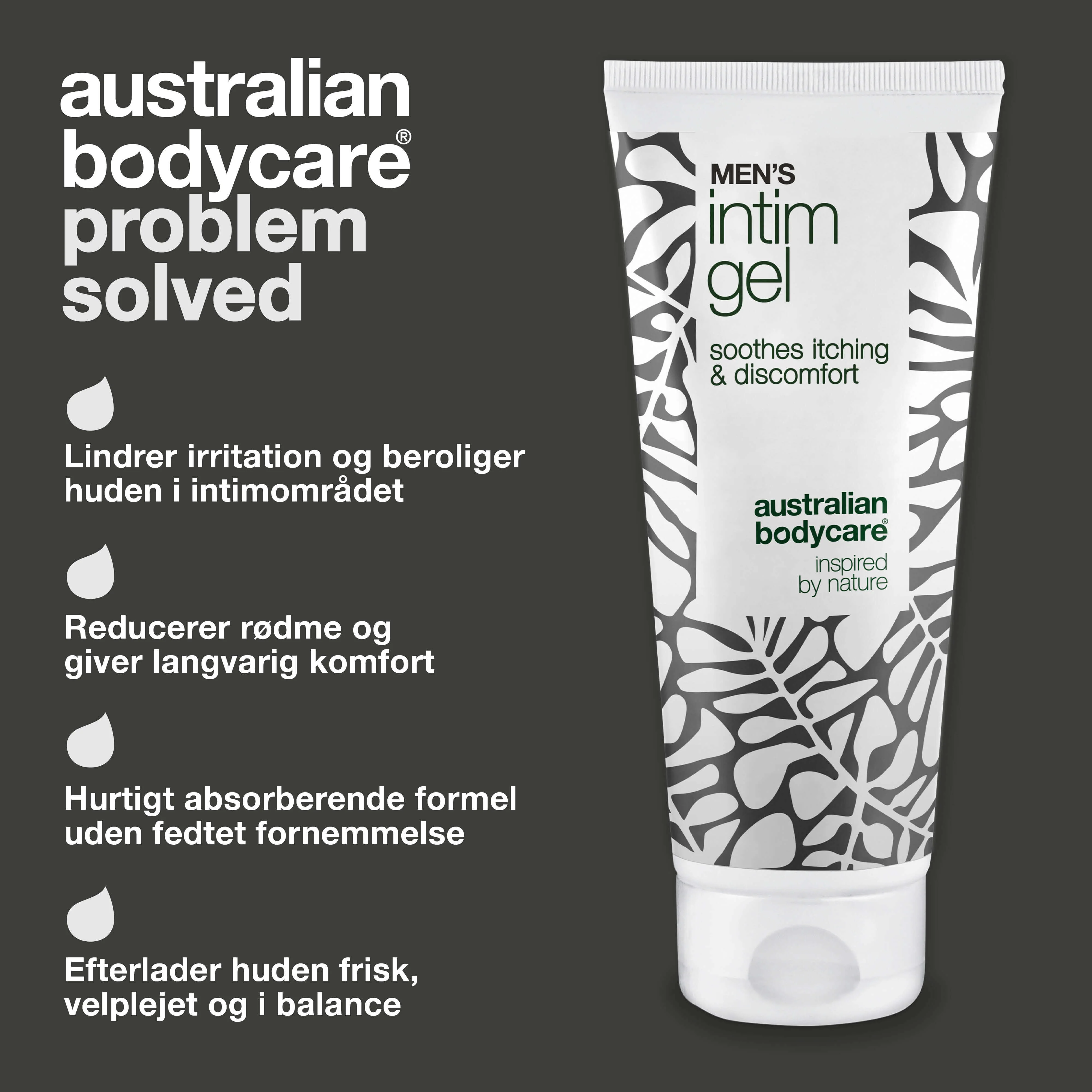 Men’s Intimate Gel – Mod kløe og irritation i intimområdet — Slip for kløe og ubehag med Men’s Intimate Gel. Holder huden frisk og velplejet med en hurtigt absorberende, ikke-fedtet formel - Image 3