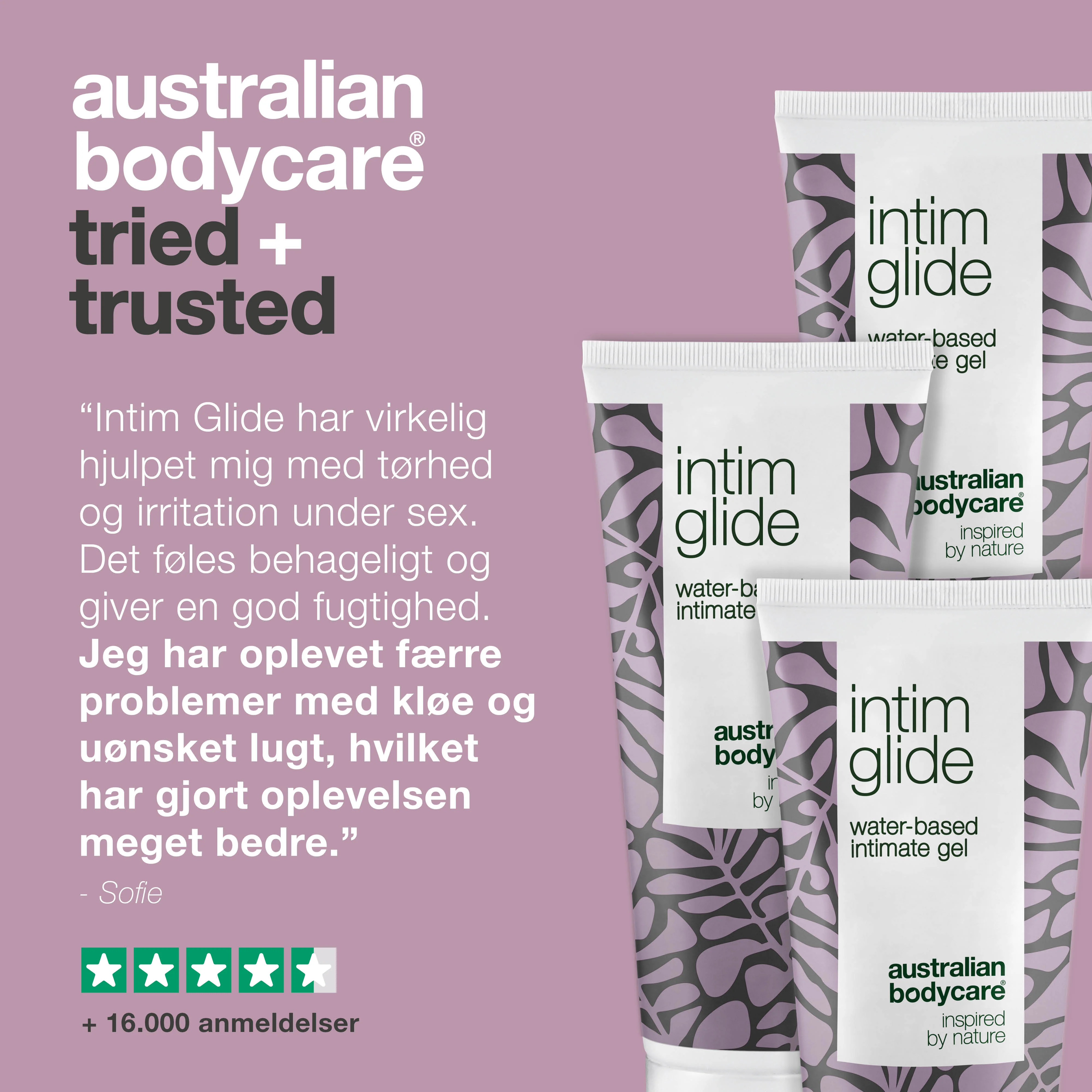 3 stk. vandbaseret glidecreme mod tørhed, svie og kløe — Intimgel til før, under og efter sex for at modvirke irritation - Image 5