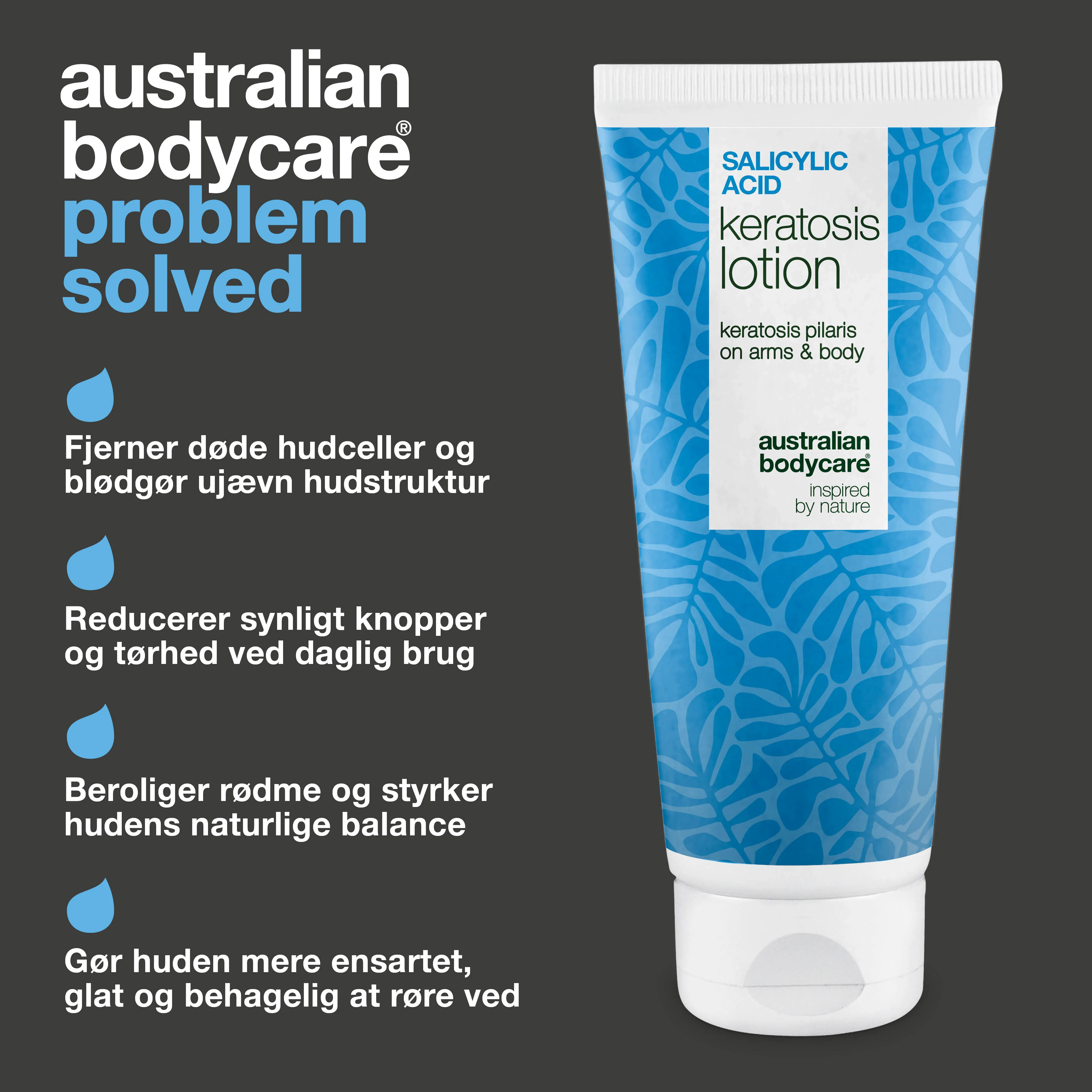 Body lotion mod keratosis pilaris og ru hud med små knopper — Body lotion mod keratosis pilaris og tør hud. Udglatter med salicylsyre, niacinamid og zink. - Image 3