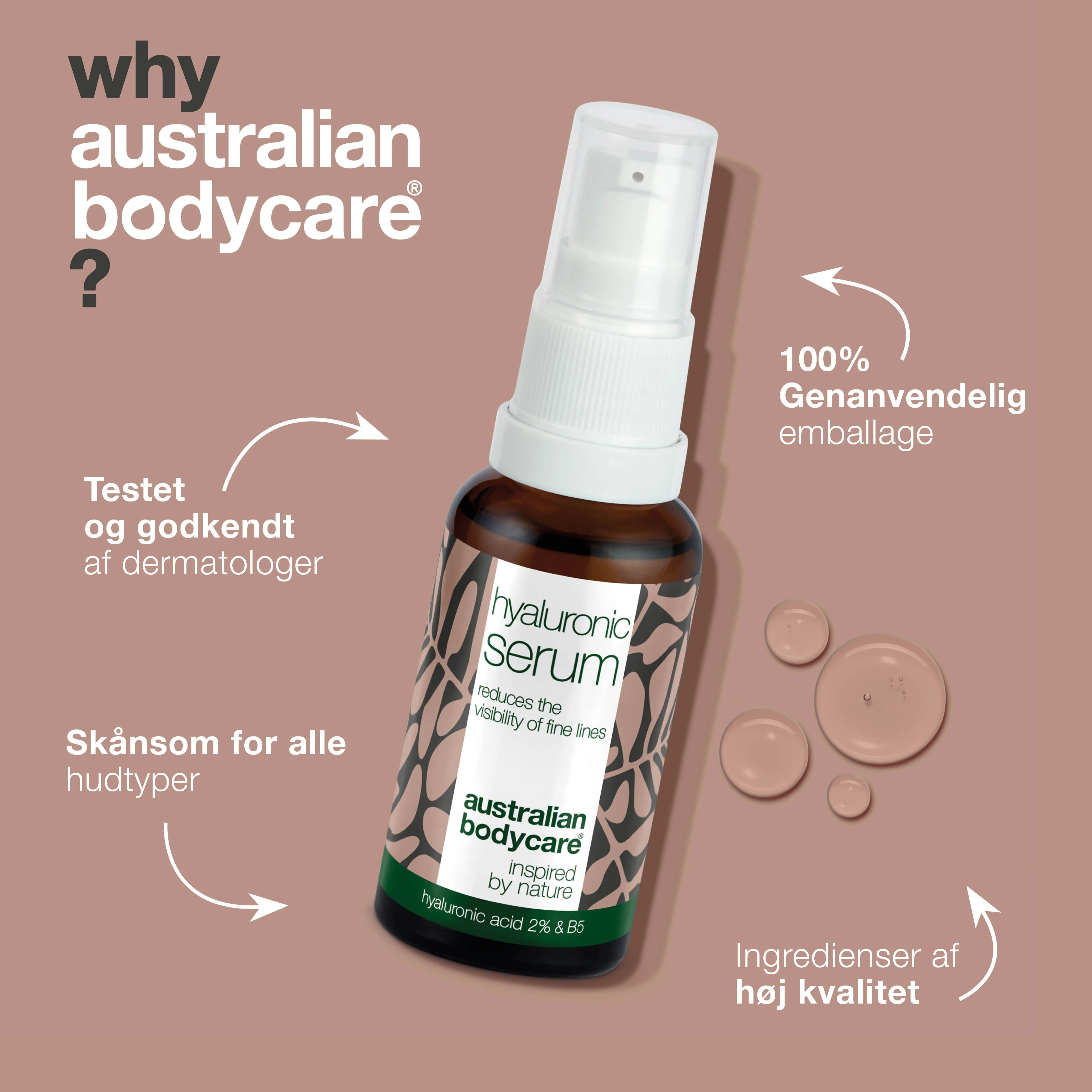 Hyaluronsyre Serum 2% – Intens fugt med B5-vitamin — Hyaluronsyre Serum 2% giver dyb fugt, reducerer fine linjer og efterlader huden glat og smidig. Perfekt til alle hudtyper. - Image 4