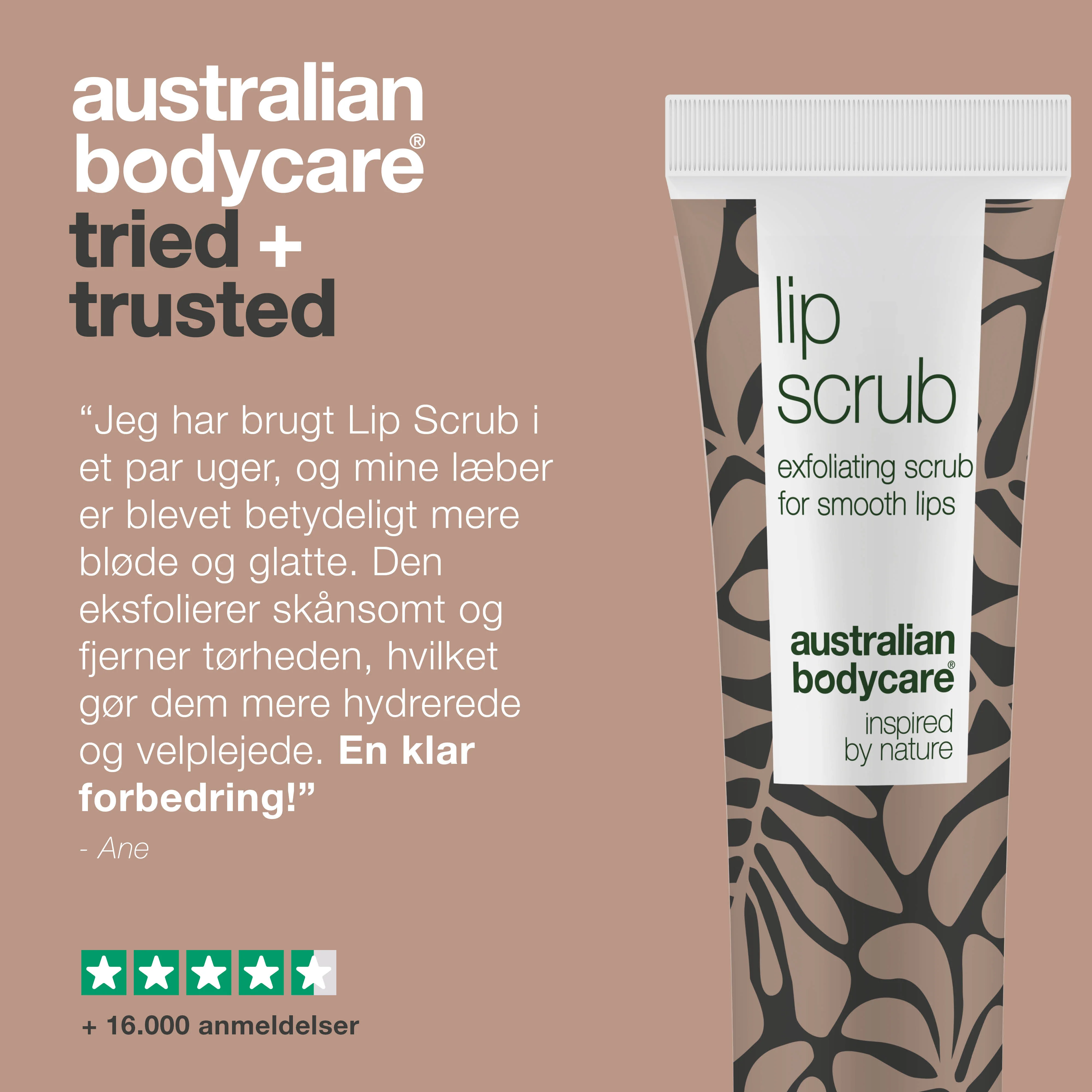 Lip Scrub til pleje af tørre læber — Effektiv eksfoliering og intensiv pleje for dine tørre læber - Image 5