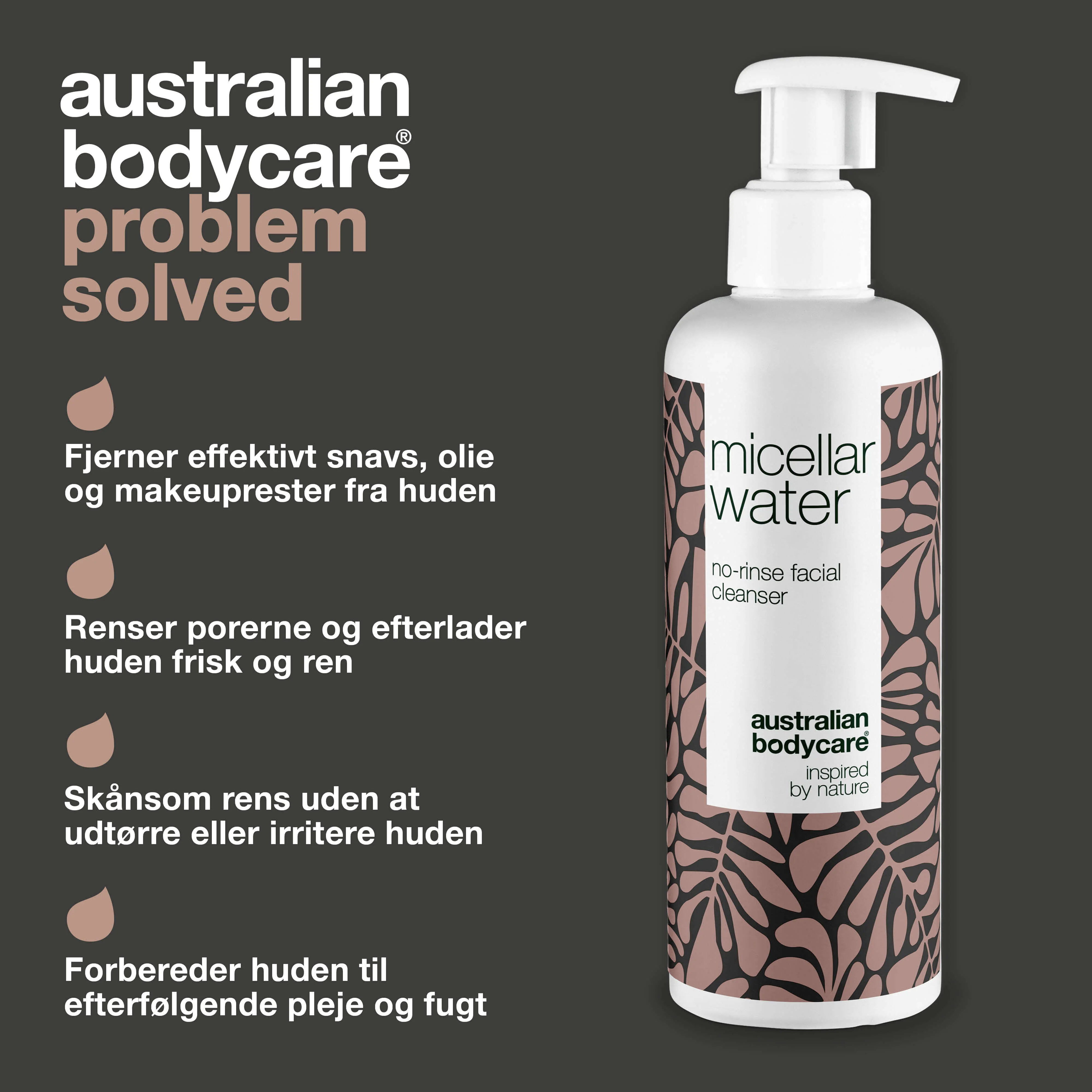 Micellar Water – Effektiv rens til uren og fedtet hud — Micellar Water fjerner makeup, snavs og overskydende olie. Perfekt til uren hud og daglig ansigtsrens. - Image 3