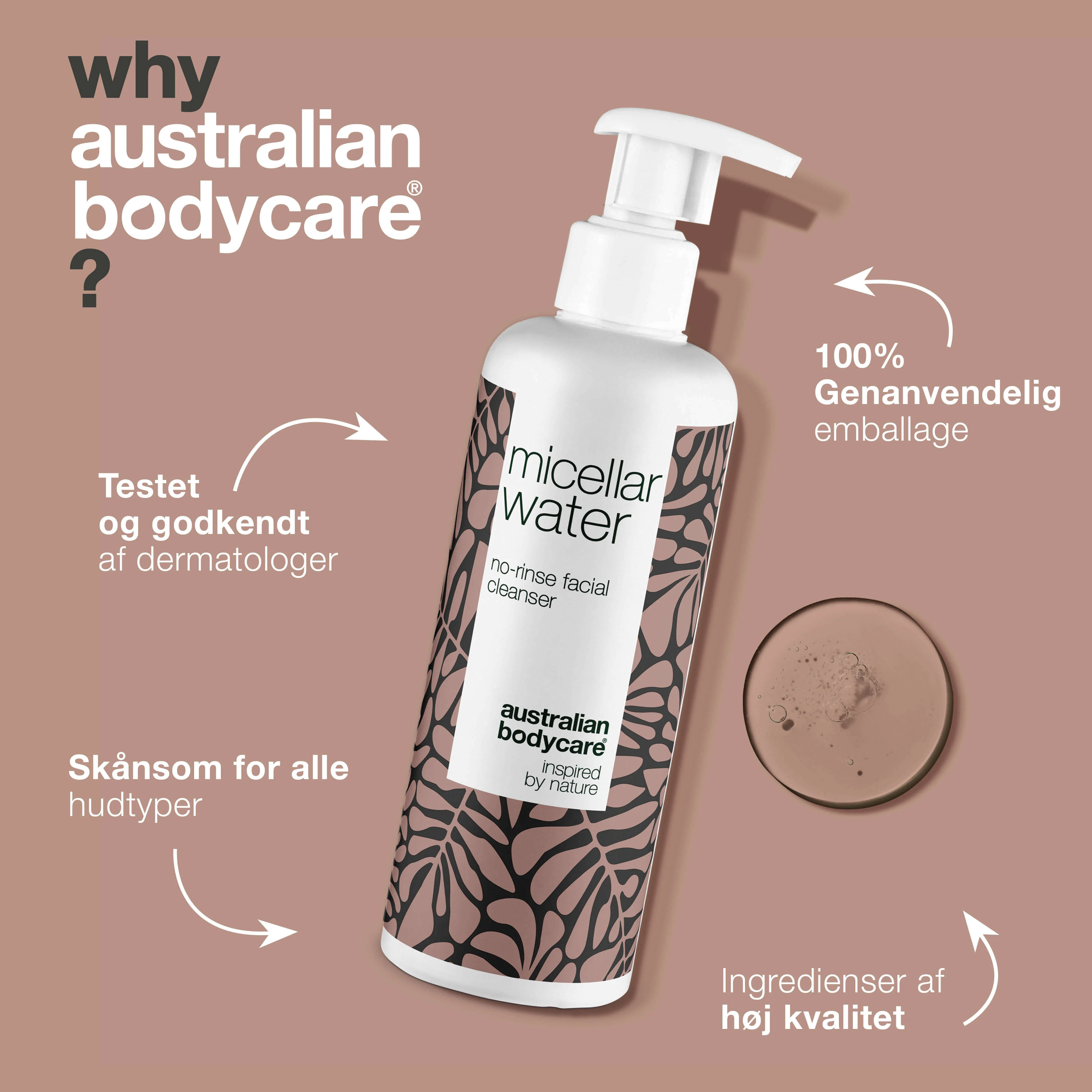 Micellar Water – Effektiv rens til uren og fedtet hud — Micellar Water fjerner makeup, snavs og overskydende olie. Perfekt til uren hud og daglig ansigtsrens. - Image 4