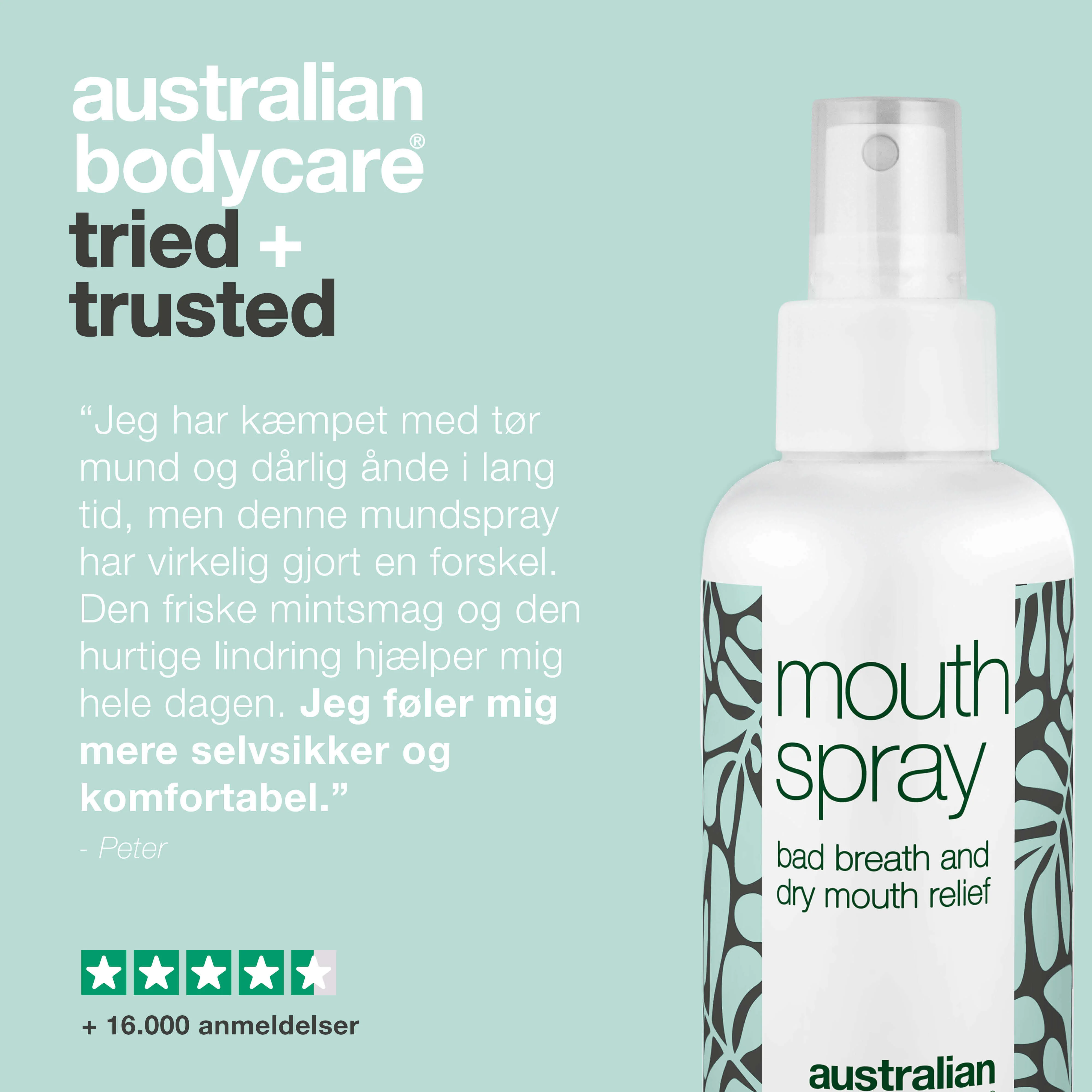 Mundspray mod tør mund og dårlig ånde – frisk ånde hele dagen — Effektiv mundspray, der fugter tør mund og giver frisk ånde. Brug dagligt for en ren og behagelig fornemmelse. Perfekt til brug på farten. - Image 5