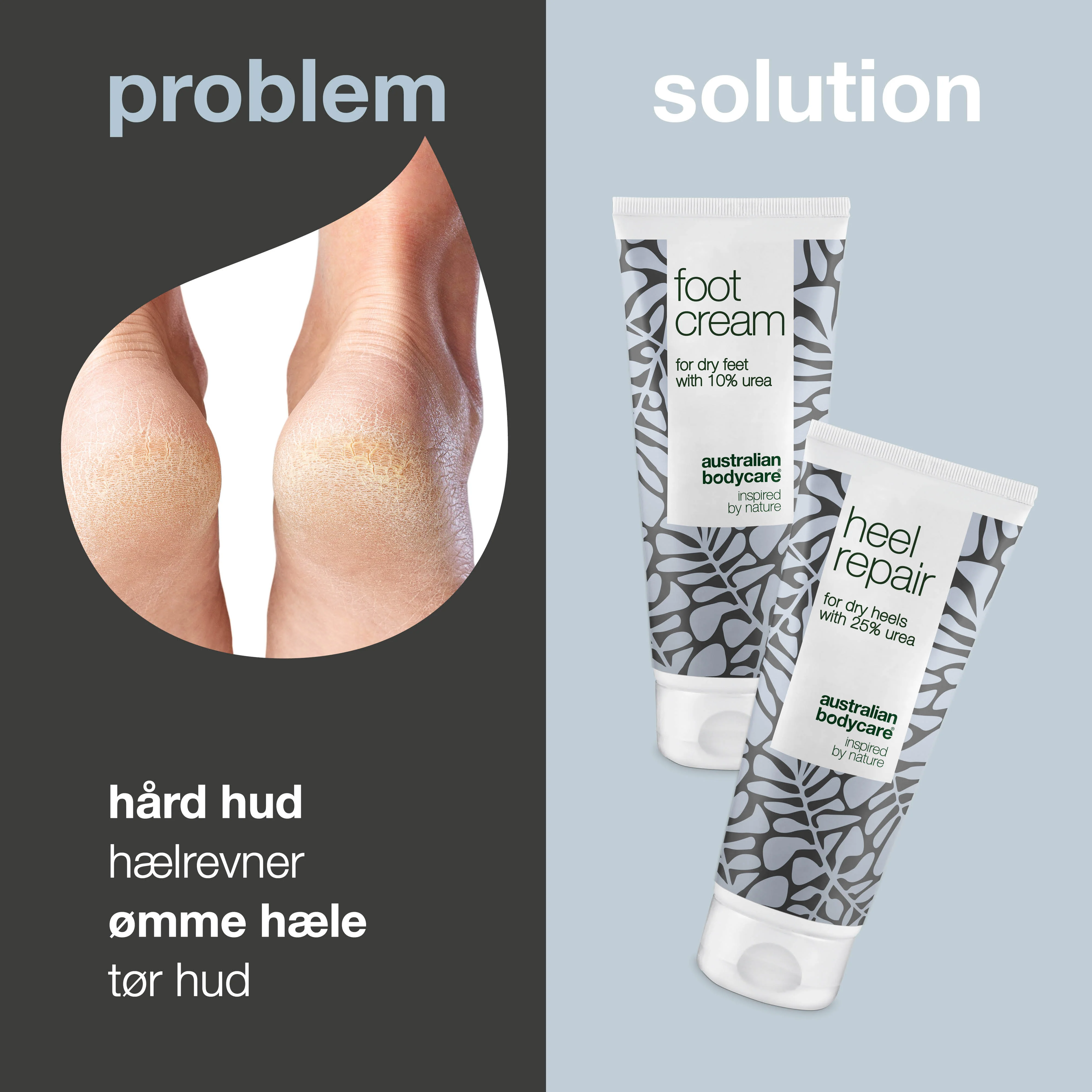 Pakke til hård hud på hælen og fødderne — Sådan fjerner du hård hud på hælen og fødderne med denne fodcreme og hælcreme med Urea - Image 2