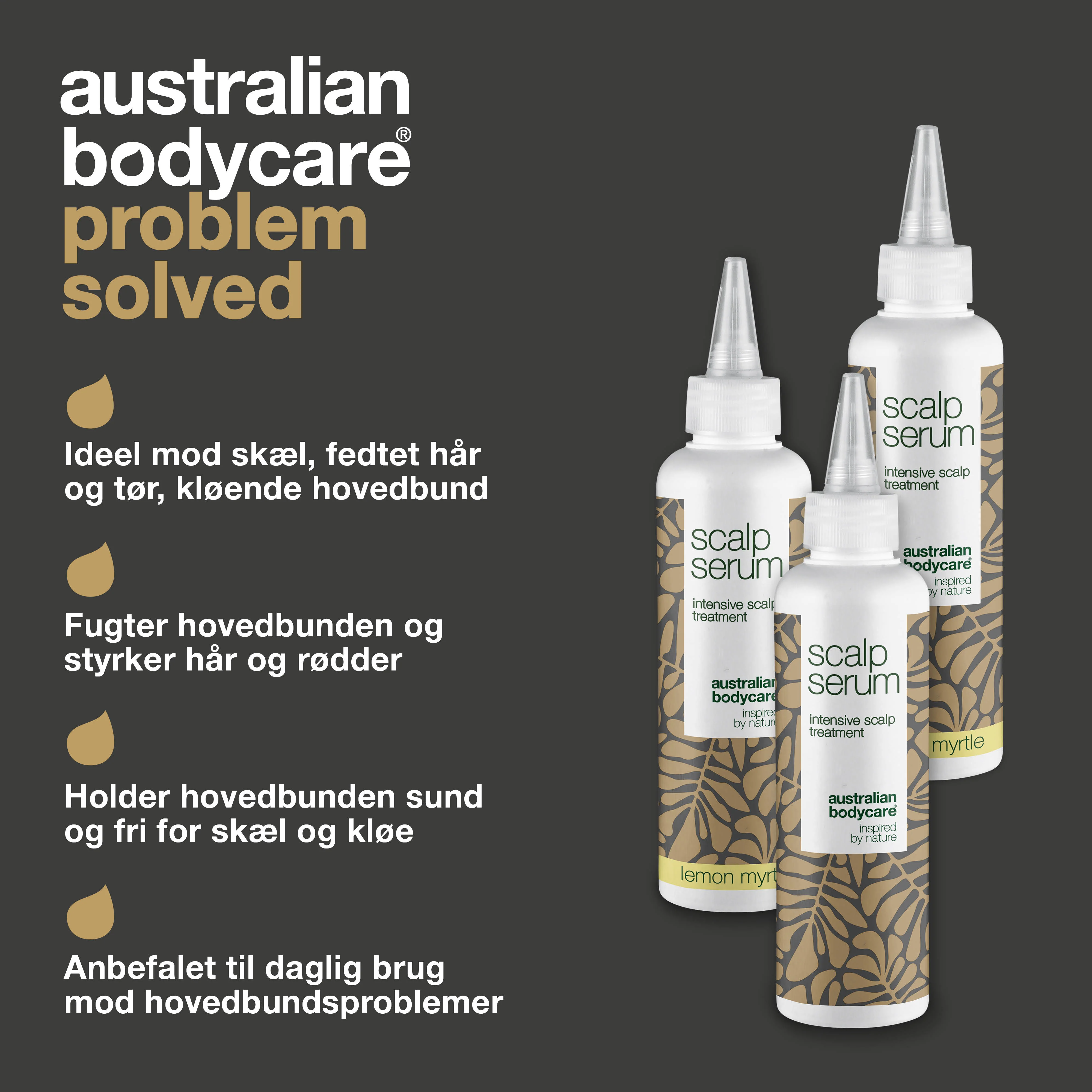 3 for 2 Serum hovedbundskur 150 ml - pakketilbud — Pakketilbud med 3 hovedbundskure (150 ml): Tea Tree Oil & Lemon Myrtlet - Image 3