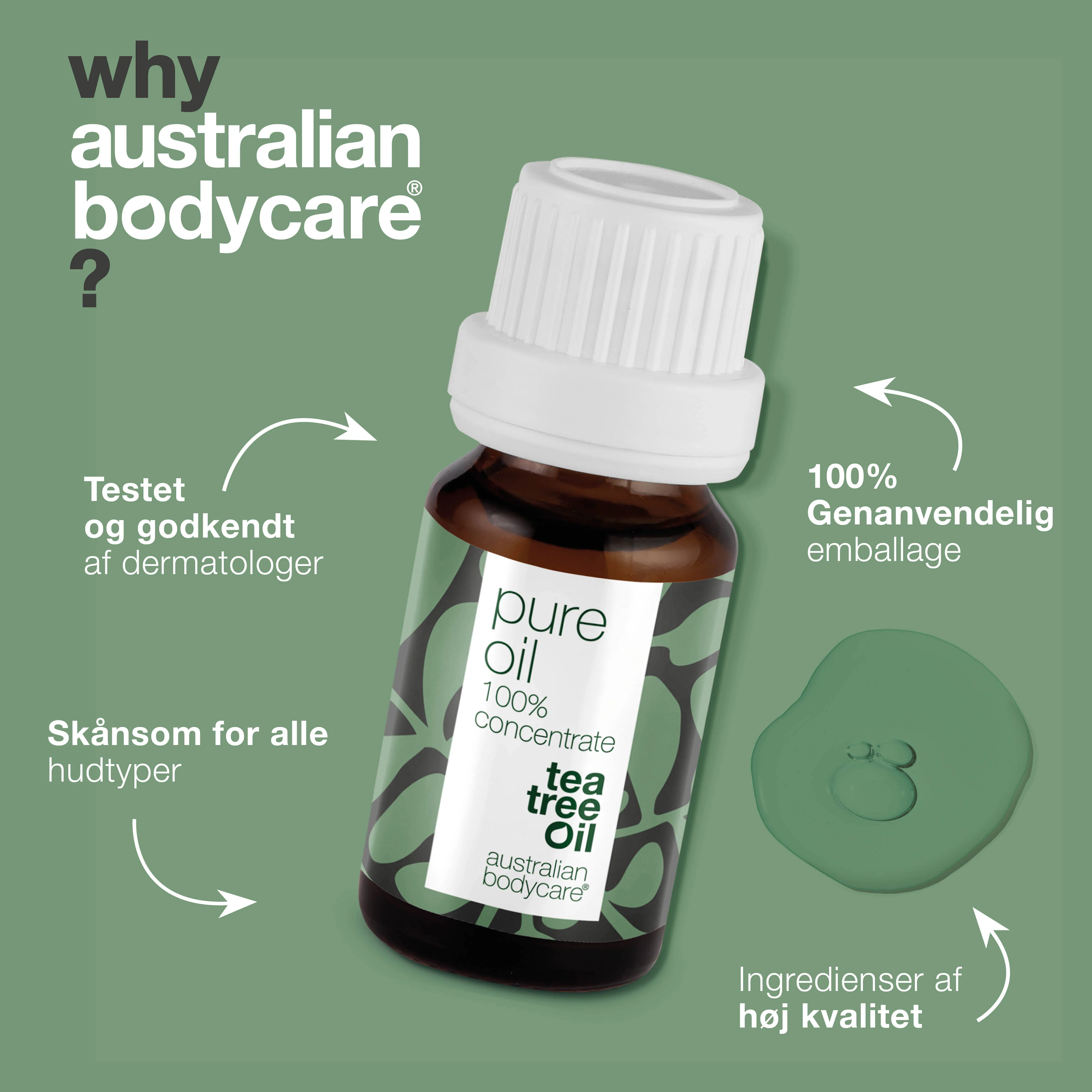 Koncentreret Tea Tree Oil til hudproblemer —  100% naturlig og ufortyndet Tea Tree Oil fra Australien - Image 4