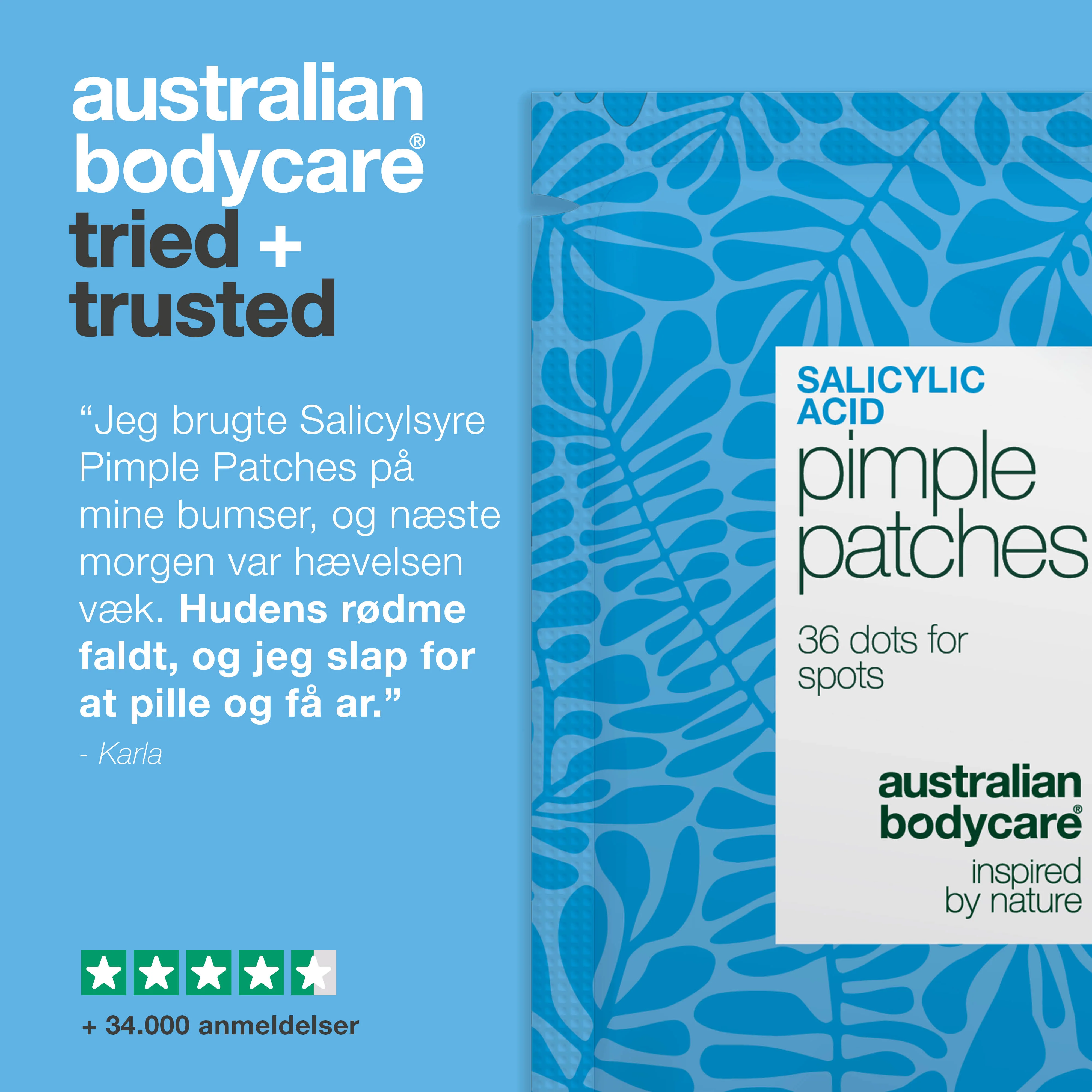 Salicylsyre Pimple Patches mod bumser og fedtet hud — Salicylsyre Pimple Patches mod bumser og hudorme. Med salicylsyre, grøn te og hyaluronsyre for rolig og ren hud. - Image 4