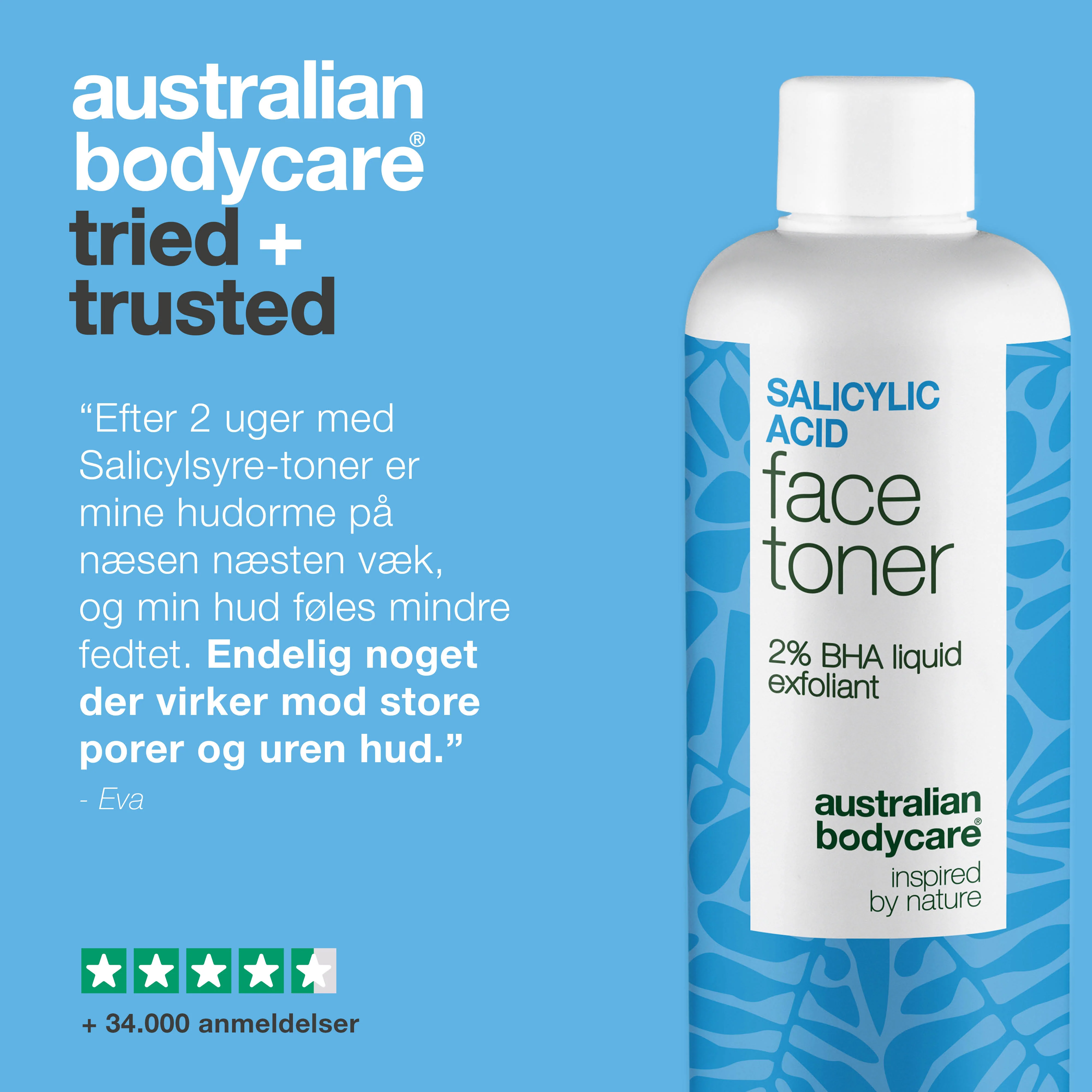 Salicylsyre-toner mod urenheder og store porer — Salicylsyre peeling fjerner hudorme, mindsker porer og udjævner huden. Bruges dagligt for en klar og ren hud. - Image 5