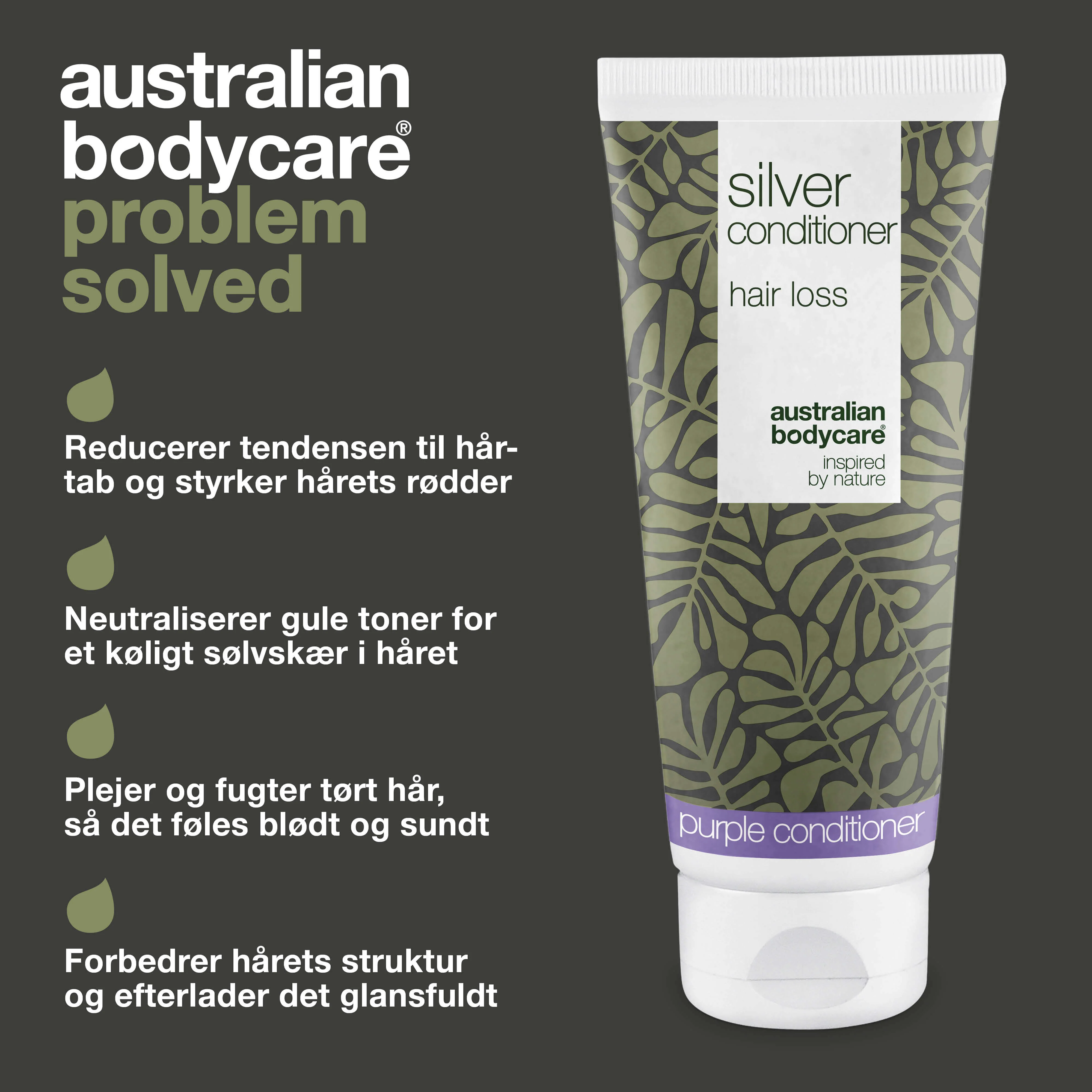 Balsam til grĂ„t og blondt hĂ„r â Reducerer hĂ„rtab â Plej grĂ„t og blondt hĂ„r med Silver Conditioner. Reducerer hĂ„rtab, neutraliserer gule toner og efterlader hĂ„ret blĂždt og skinnende. - Image 3