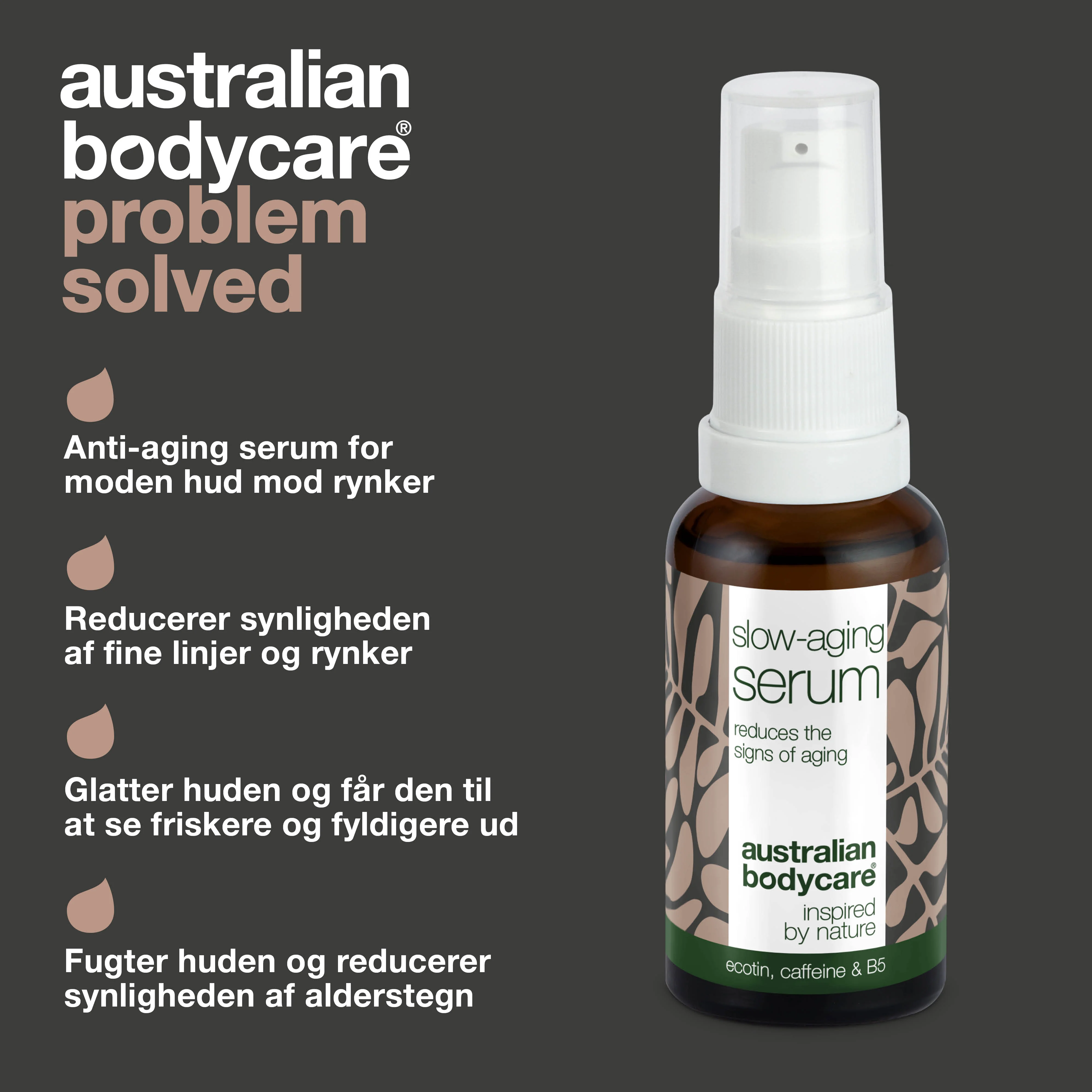 Slow-aging Serum â Effektiv pleje til rynker og moden hud â Slow-aging Serum fugter, opfrisker og reducerer synlige rynker. Perfekt til moden hud 50+. Bestil nu og oplev glattere hud. - Image 3